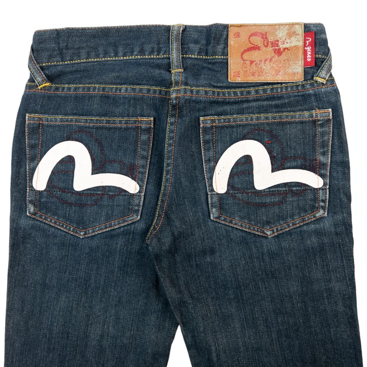 Evisu Vintage Evisu Double Gull Japanese Denim Flared Jeans W26 Size 26" / US 2 / IT 38 - 1 Thumbnail