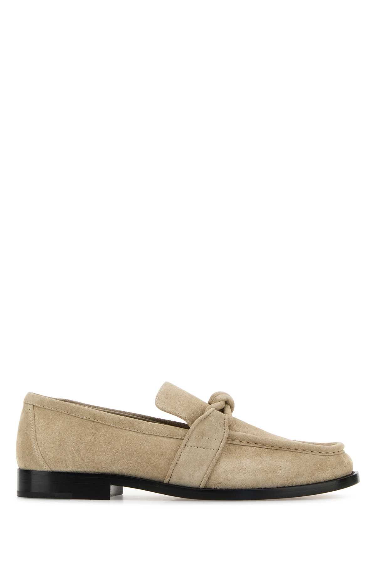 Bottega Veneta Sand Suede Astaire Loafers Size US 6 / IT 36 - 1 Thumbnail