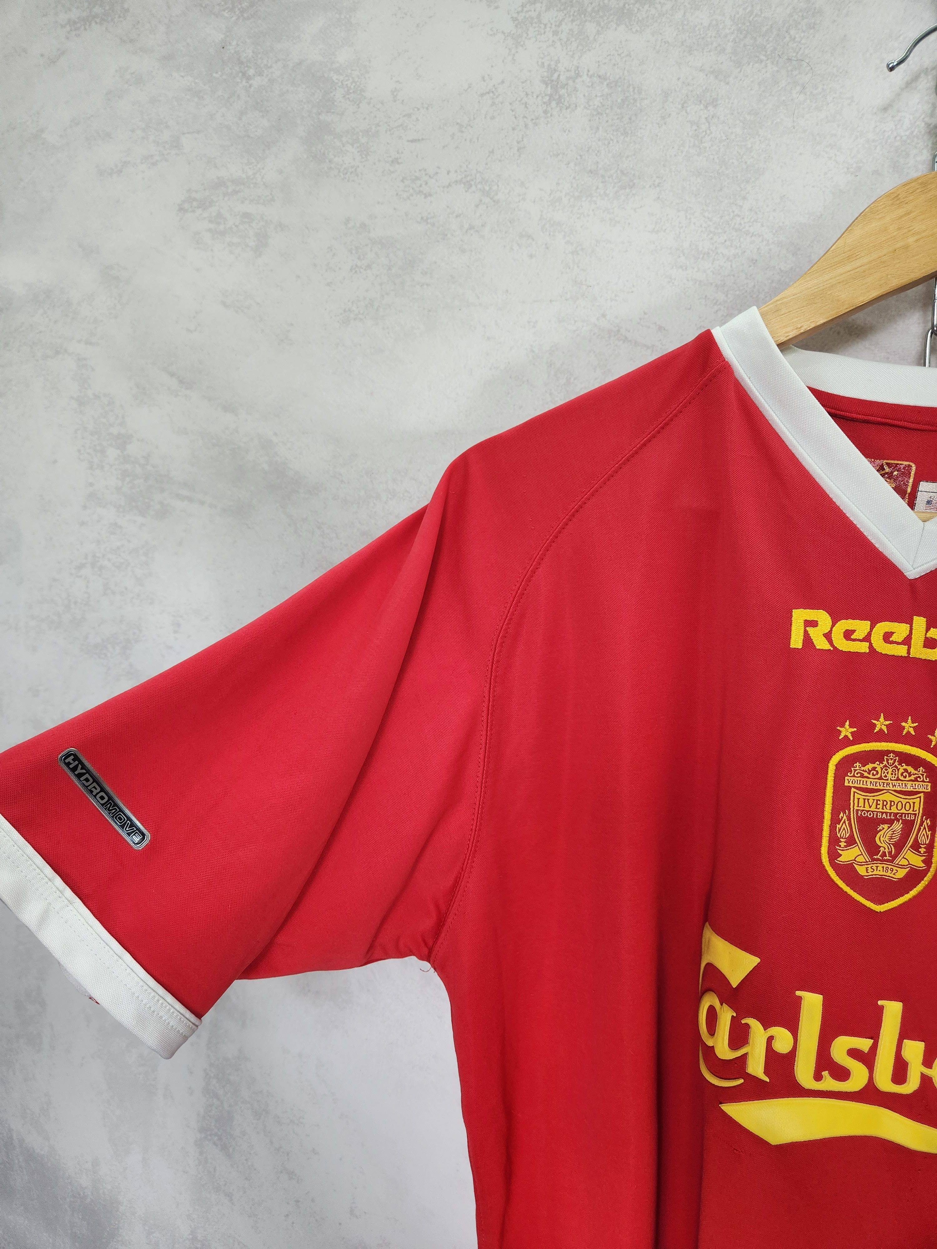 Reebok Liverpool Reebok soccer jersey carlsberg vintage Xl Red Size US XL / EU 56 / 4 - 5 Thumbnail