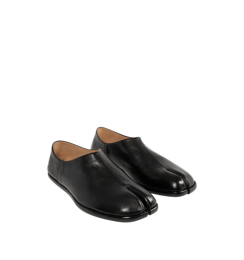 Maison Margiela o1h1sh11225 Tabi Babouche Shoe in Black Size US 6 / IT 36 - 2 Thumbnail