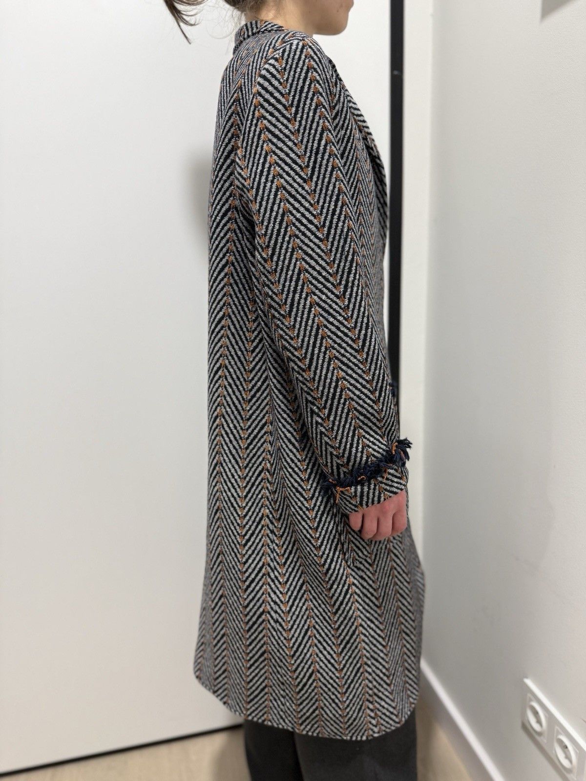 Ulla Johnson Ulla Johnson Eleanor Coat Womens Long Graphite Jacket size S Size S / US 4 / IT 40 - 7 Thumbnail