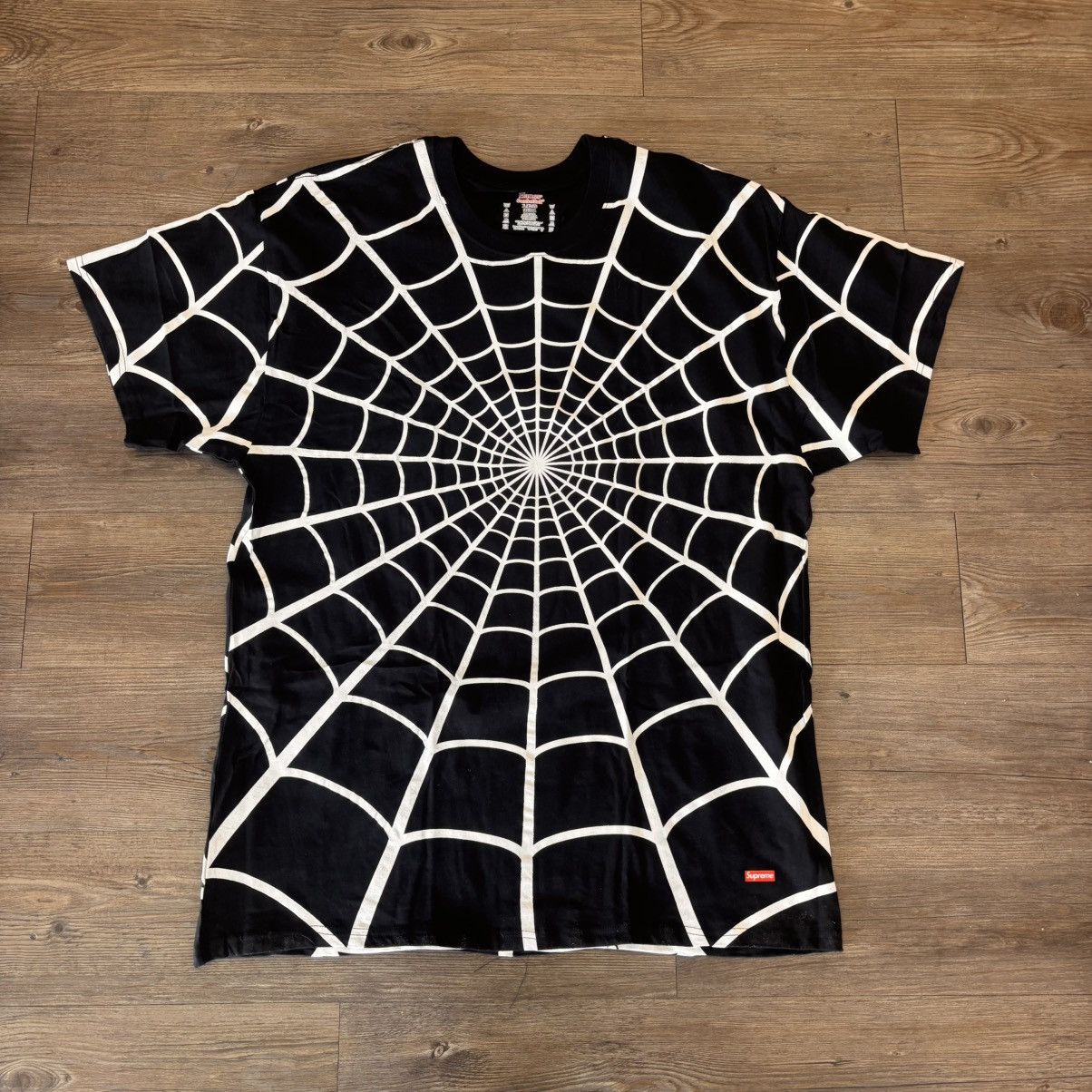 Supreme Supreme Spiderman Tee Black | Grailed