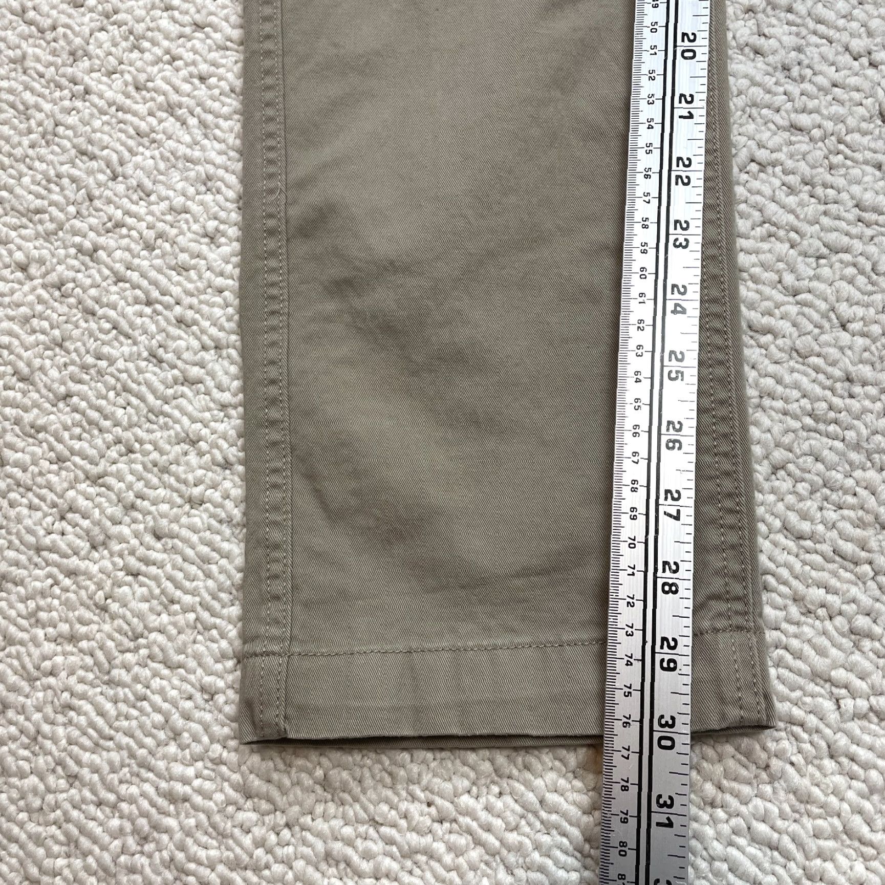 Levi's Levi's Chino Pants Men 32x32 Brown Beige Regular Straight Plain Solid Trousers Size US 32 / EU 48 - 3 Thumbnail