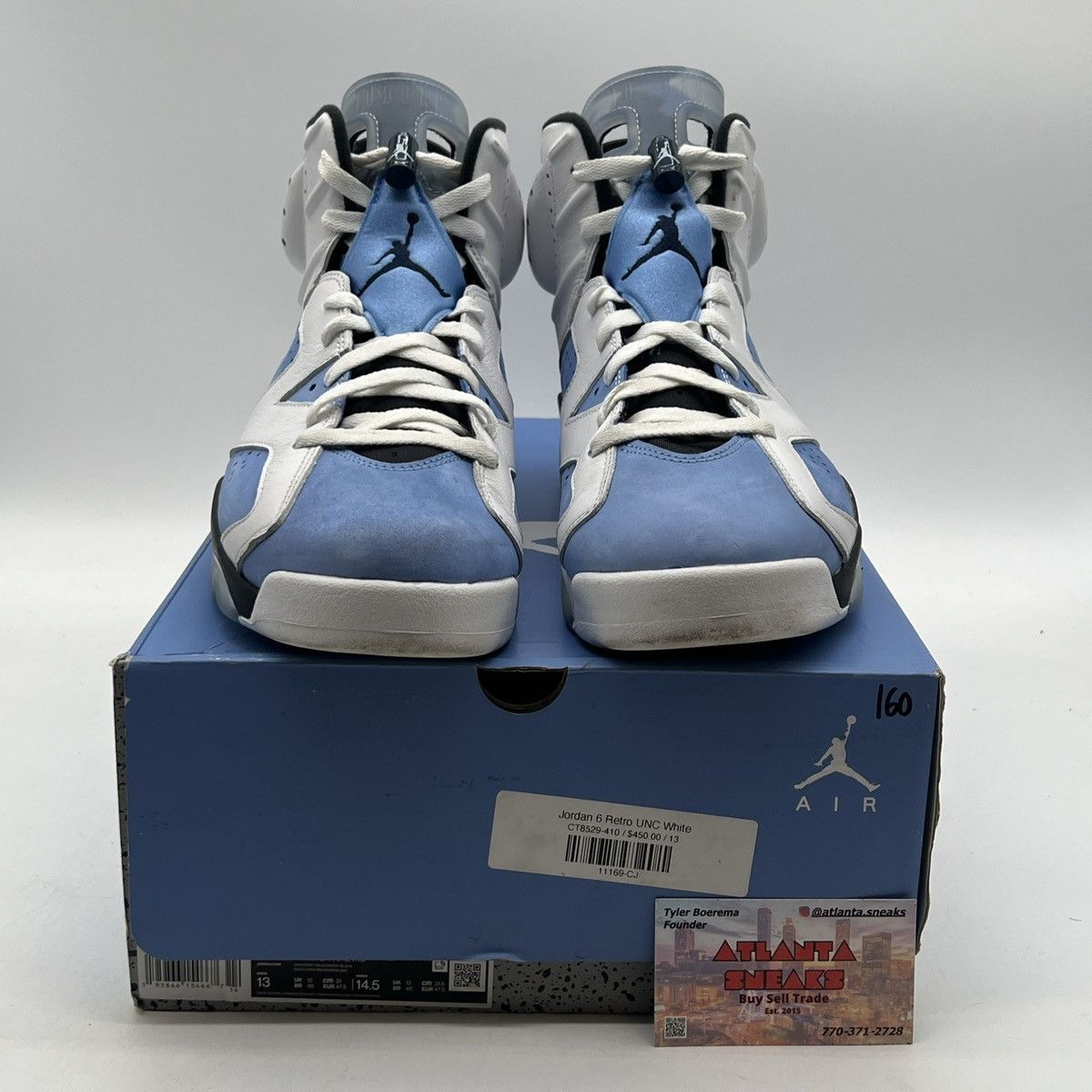 Jordan Brand Air Jordan 6 unc home Size US 13 / EU 46 - 2 Thumbnail
