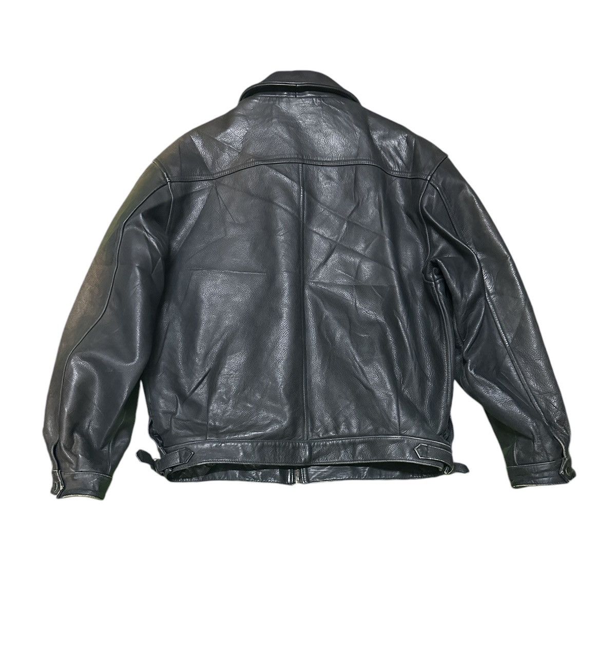 Banana Republic Vtg 80s Banana Republic leather jacket Size US M / EU 48-50 / 2 - 2 Thumbnail