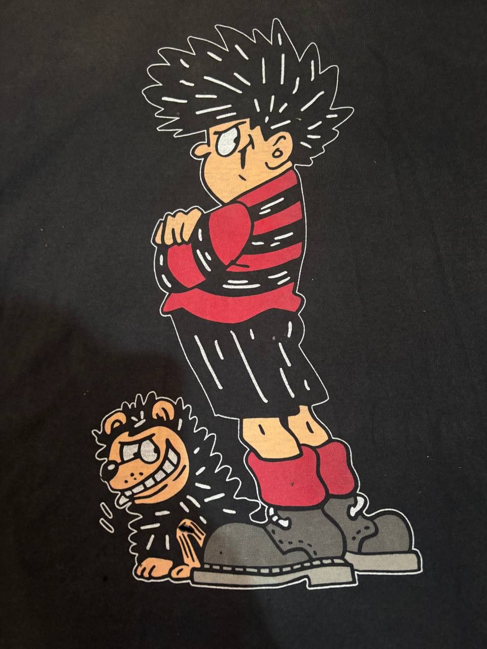 Marks & Spencer Rare vintage 90s Dennis the Menace & Gnasher St Michael Size US M / EU 48-50 / 2 - 2 Thumbnail