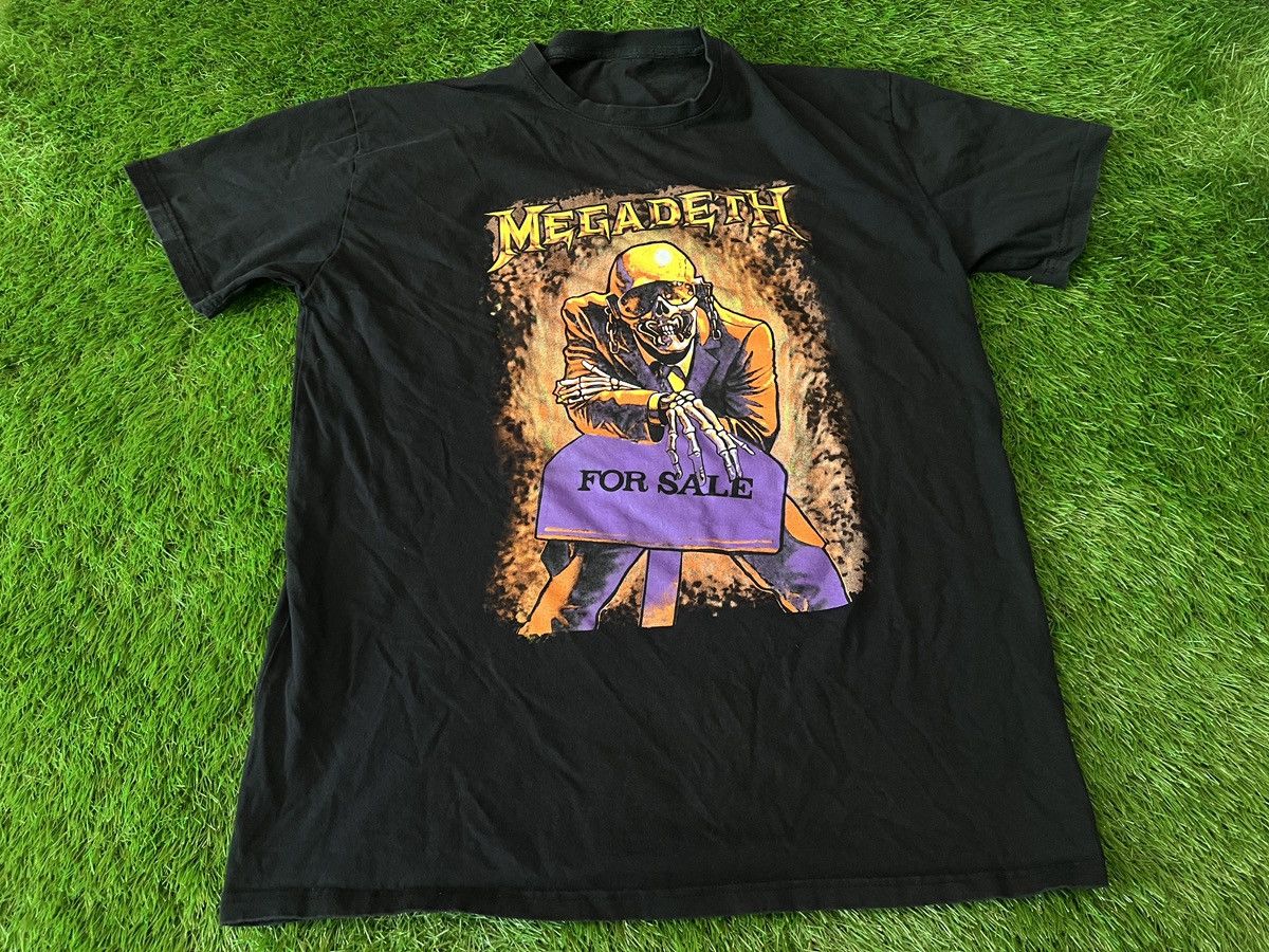 Band Tees × Megadeth MEGADETH - FOR SALE - PEACE SELL BUT WHO'S BUYING Shirt Size US L / EU 52-54 / 3 - 1 Thumbnail