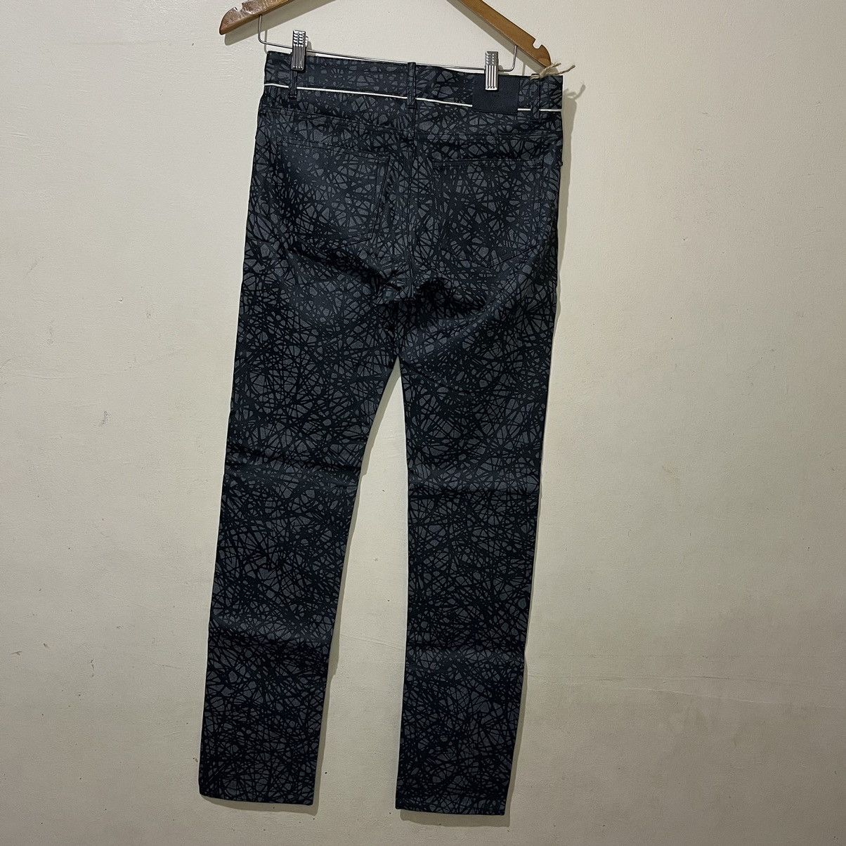 Balenciaga Balenciaga SS13 Scribble Denim Pants Size US 31 - 11 Thumbnail