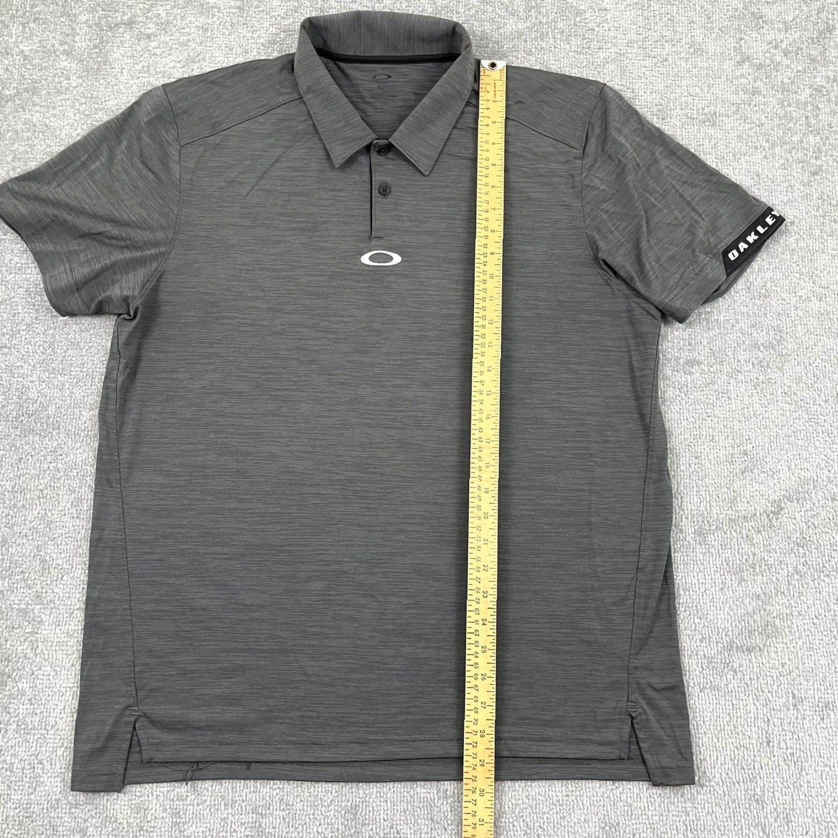 Oakley Oakley Polo Shirt Mens XL Gray Tailored Fit Performance Golf Sport Casual Office Size US XL / EU 56 / 4 - 5 Thumbnail