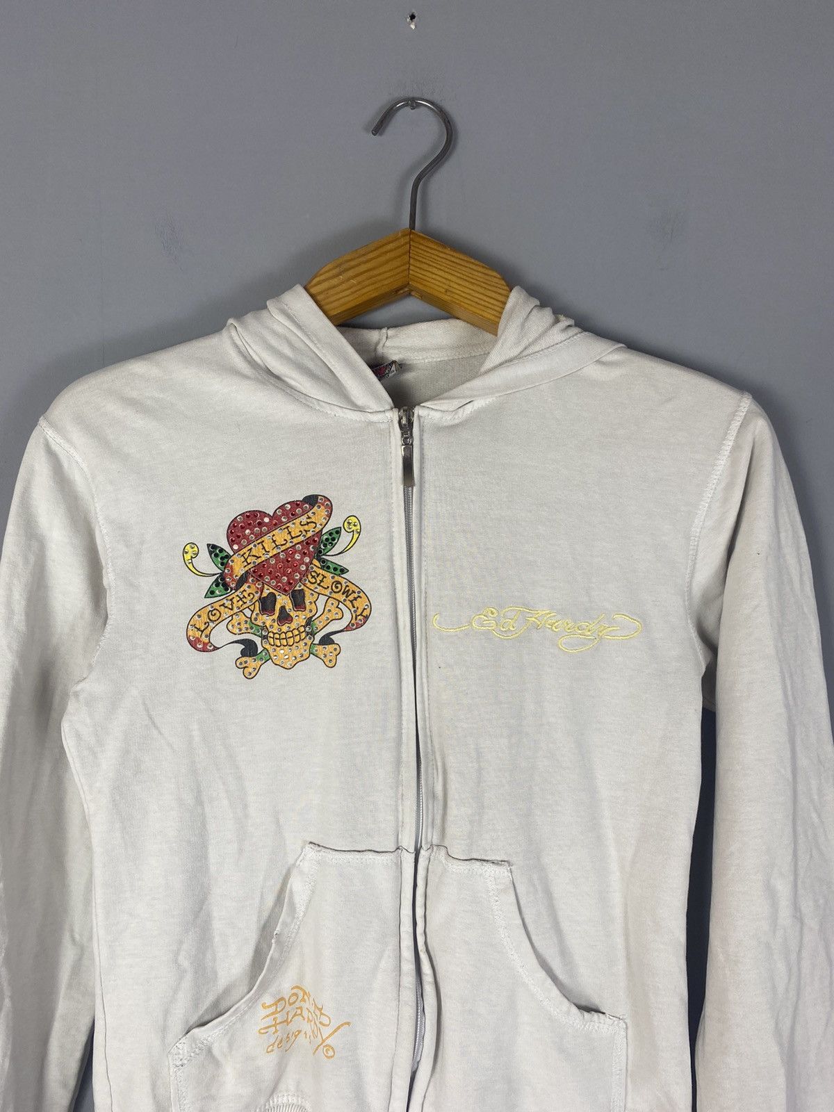 Ed Hardy Vintage Ed hardy hoodie Size M / US 6-8 / IT 42-44 - 2 Thumbnail