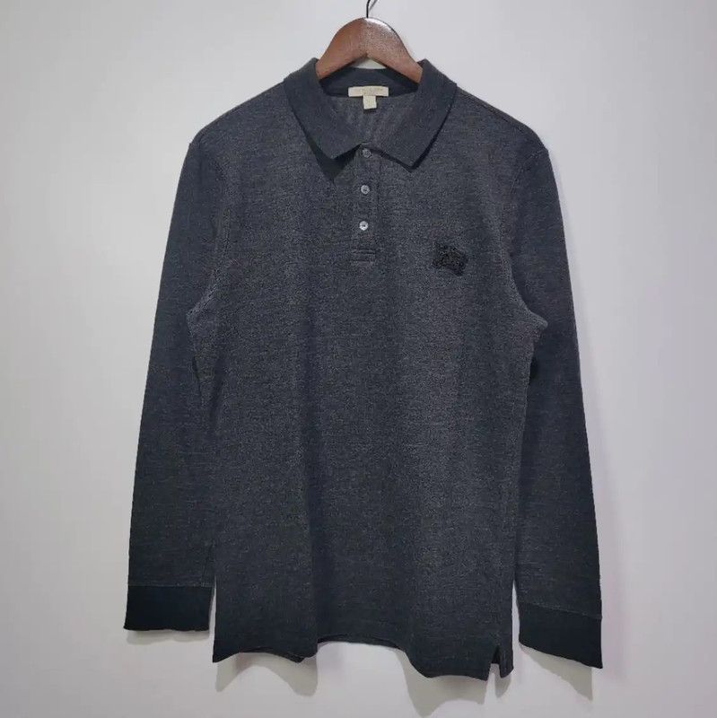 Burberry Burberry Black Gray Cotton Knitwomen's Sweater Size L / US 10 / IT 46 - 1 Thumbnail
