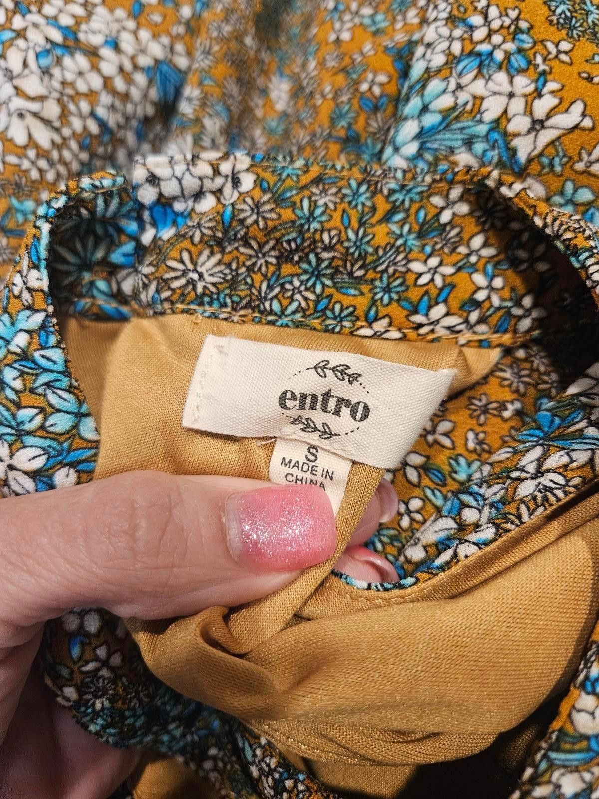 Etro Entro Floral Print Halter Neck Dress Size S / US 4 / IT 40 - 5 Thumbnail