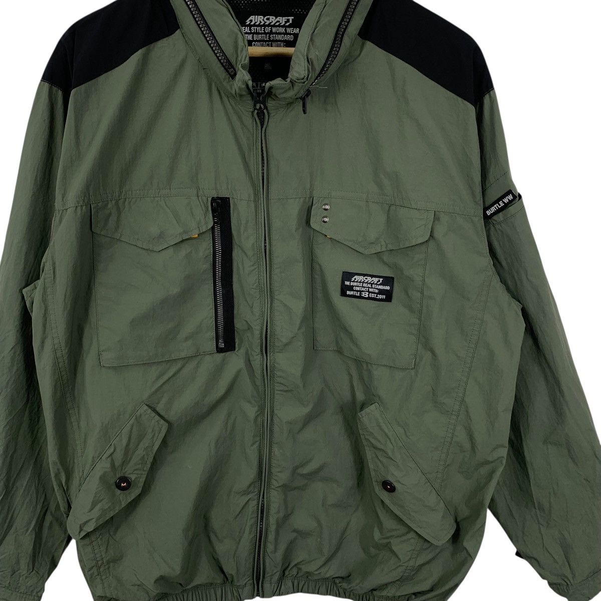 Vintage Vintage BURTLE WW AIRCRAFT Collection Gorpcore Jacket Size US XXL / EU 58 / 5 - 6 Thumbnail