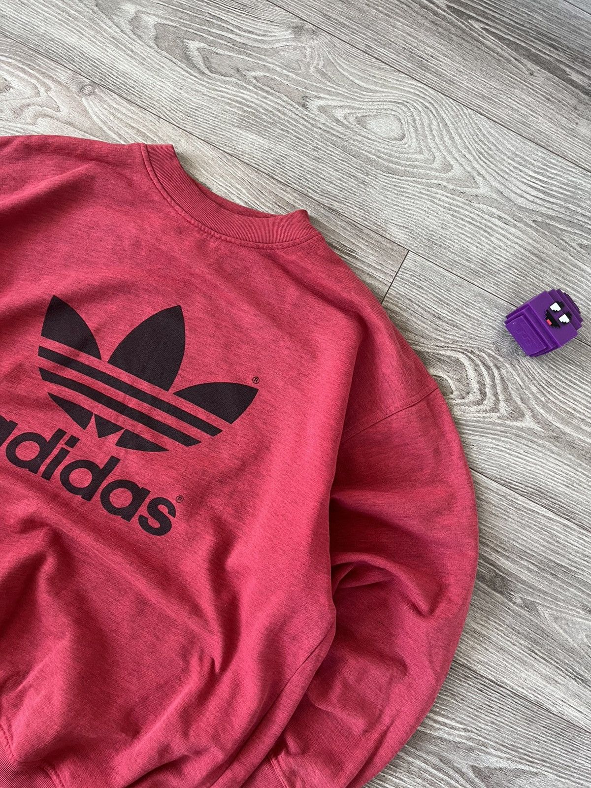 Adidas Vintage Y2k Adidas Oversize Big Logo Crewneck Sweatshirt Size US L / EU 52-54 / 3 - 13 Thumbnail
