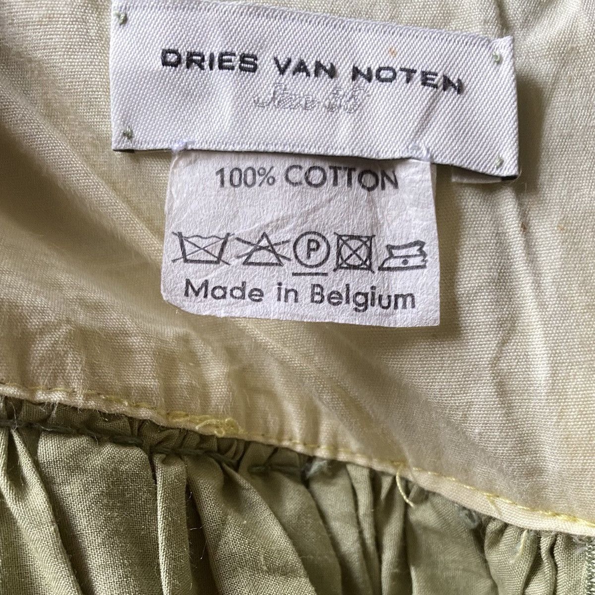 Dries Van Noten Archive SS03 Native Embroidered Skirt Size 28" / US 6 / IT 42 - 7 Thumbnail