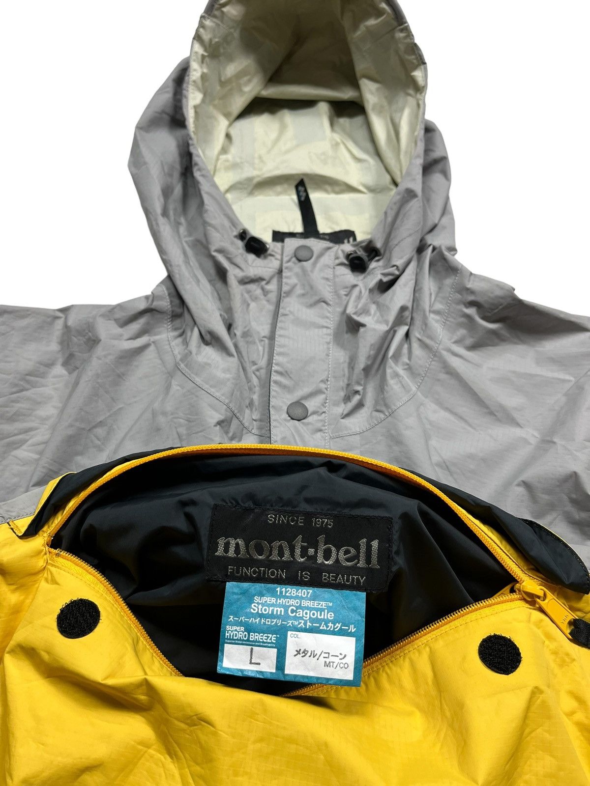 Montbell Montbell Super Hydro Breeze Storm Cagoule Size US XXL / EU 58 / 5 - 8 Thumbnail