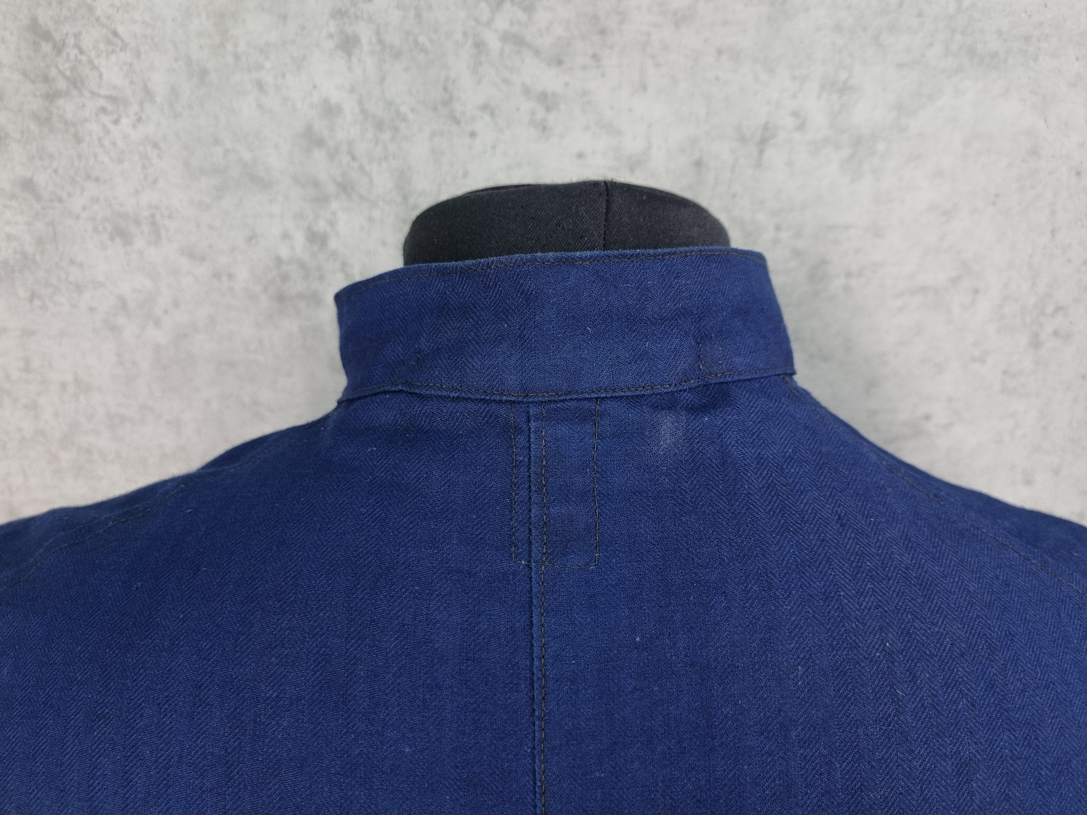 Le Laboureur × Vetra 80s Iconic Nehru Collar Worker German Jacket Size US M / EU 48-50 / 2 - 21 Thumbnail