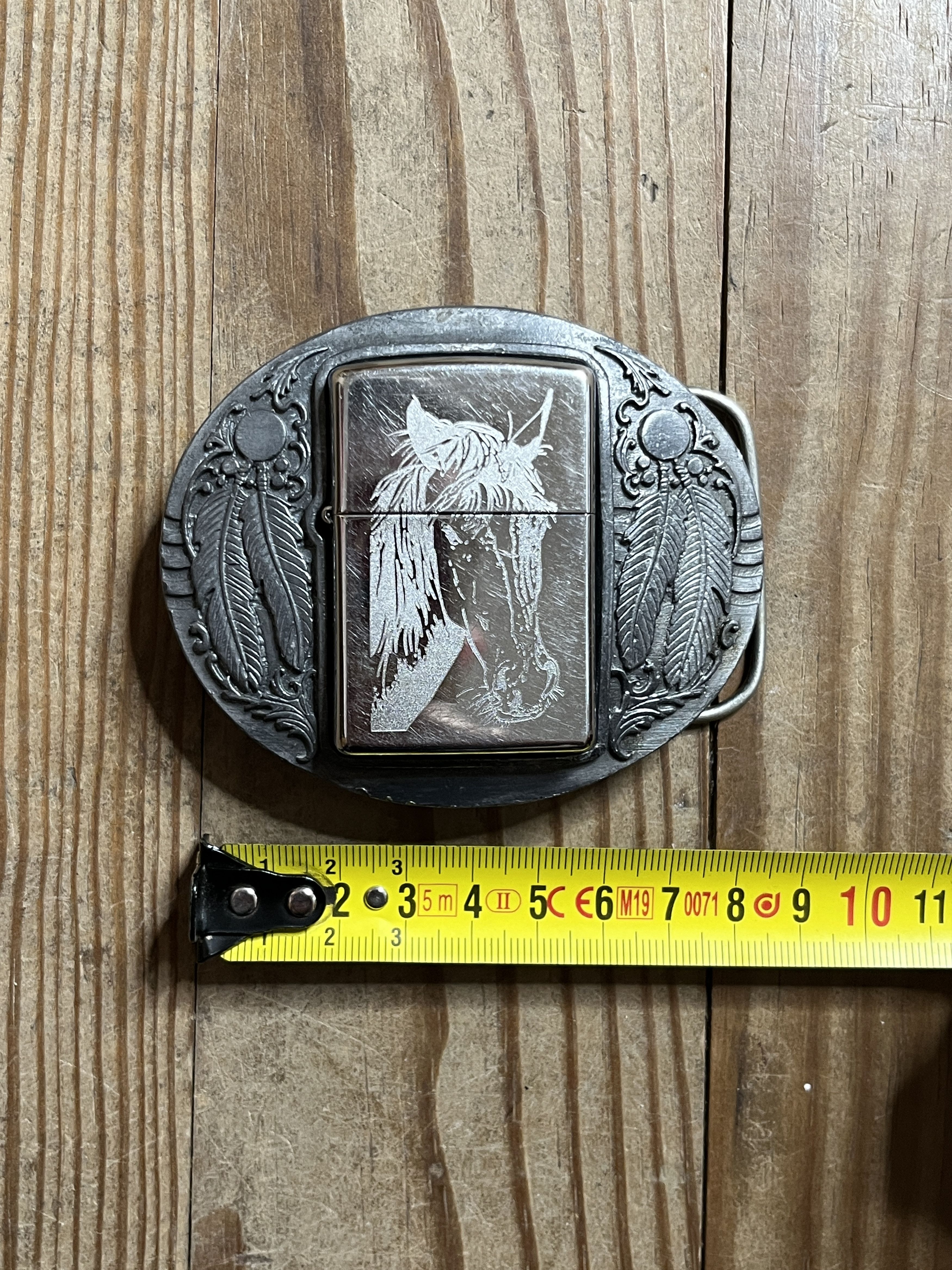 Other Siskiyou Zippo Belt Buckle Vintage 1999 Made in USA Size ONE SIZE - 8 Thumbnail