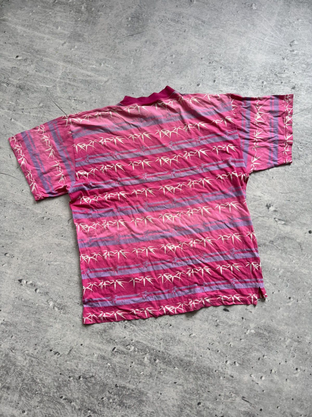 Asics × Vintage Asics pink rare tee surf stussy style Size US XL / EU 56 / 4 - 2 Thumbnail
