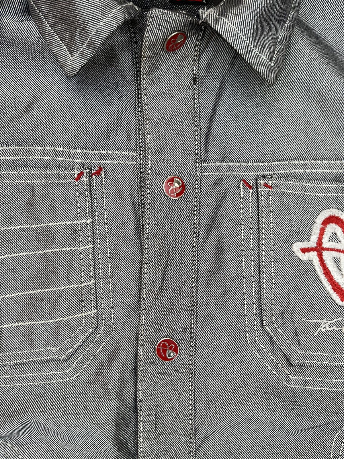 Fubu SUPER RARE FUBU REVERSIBLE RAW DENIM JACKET 👹 Size US S / EU 44-46 / 1 - 4 Thumbnail