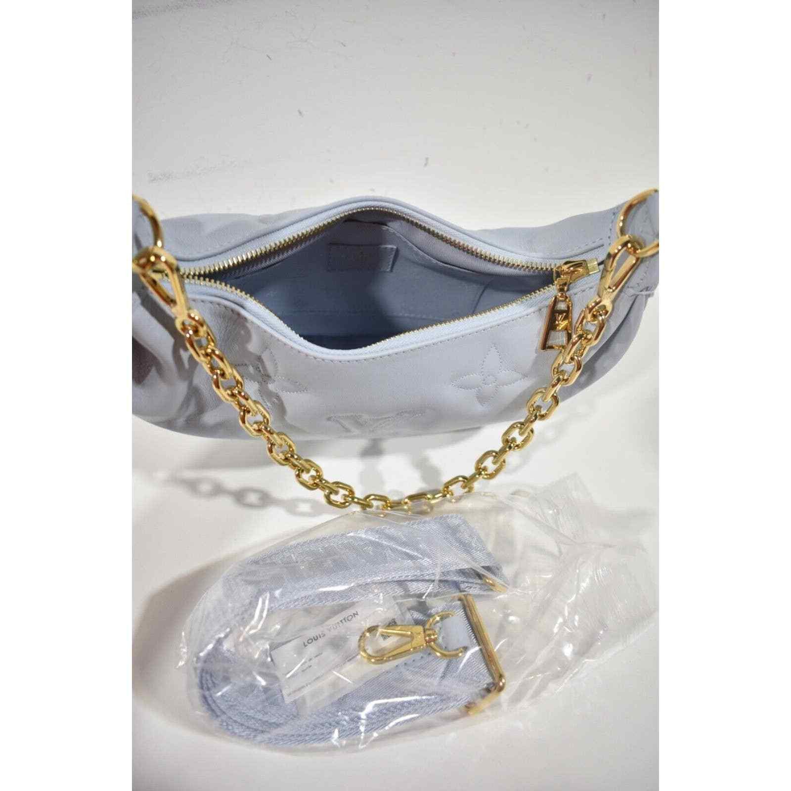 Louis Vuitton Louis Vuitton Bubblegram Blue Chain Crossbody Shoulder Bag Size ONE SIZE - 11 Thumbnail