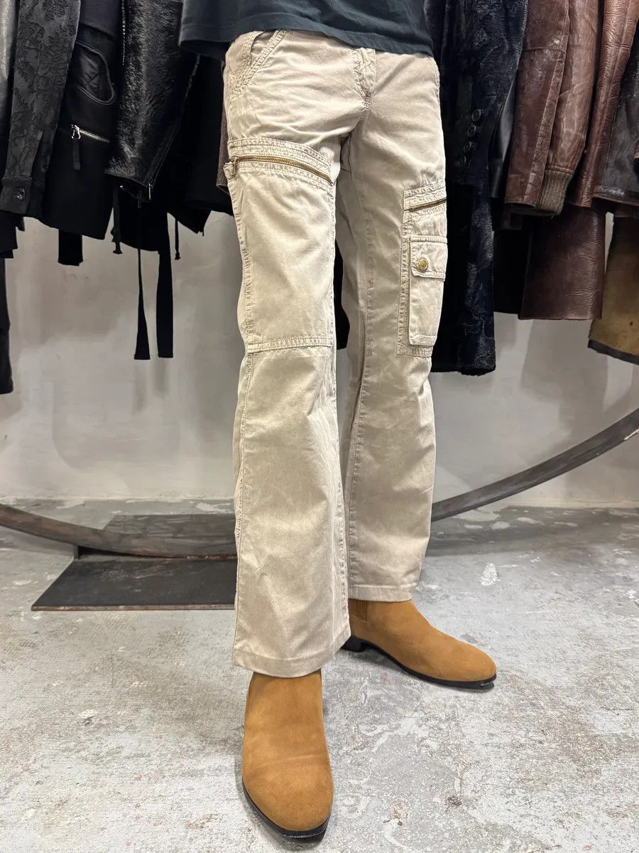 Dolce & Gabbana 2000s Dolce & Gabbana Grey Army Cargo Pants Size US 30 / EU 46 - 3 Thumbnail