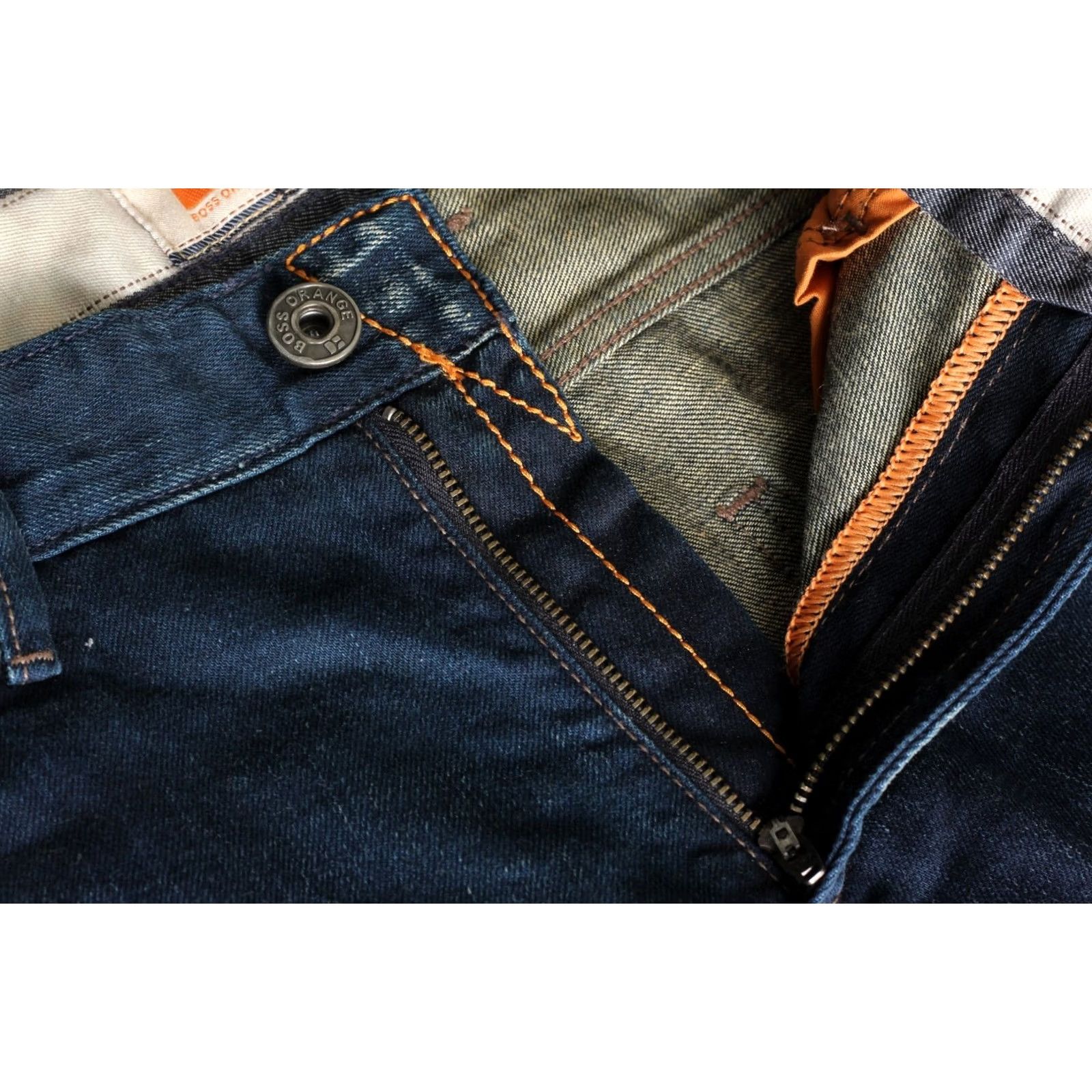 Hugo Boss VINTAGE HUGO BOSS Orange24 Berlin GLOOMY Regular Fit Jeans Men Size W33 L34 DZ2629 Size US 33 - 5 Thumbnail