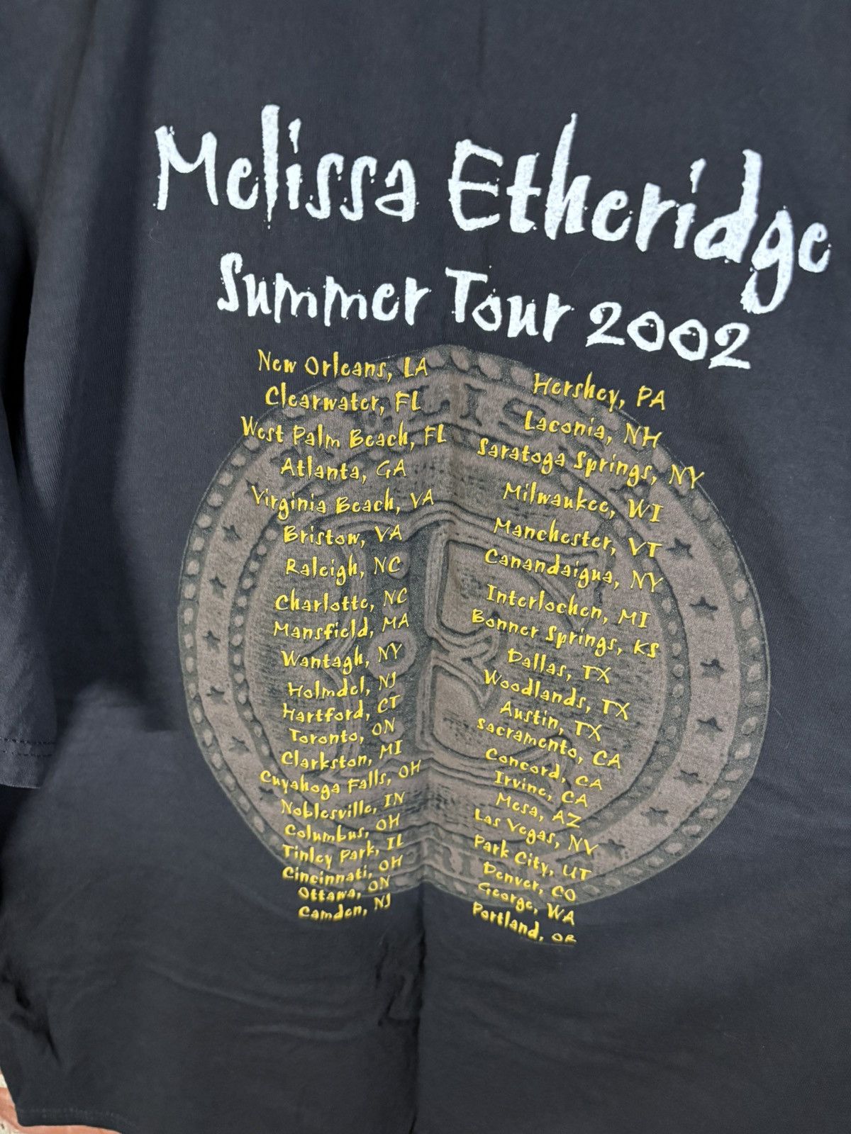 Other Vintage Y2K Melissa Etheridge 2002 Summer Tour Shirt Sz XL Size US XL / EU 56 / 4 - 6 Thumbnail