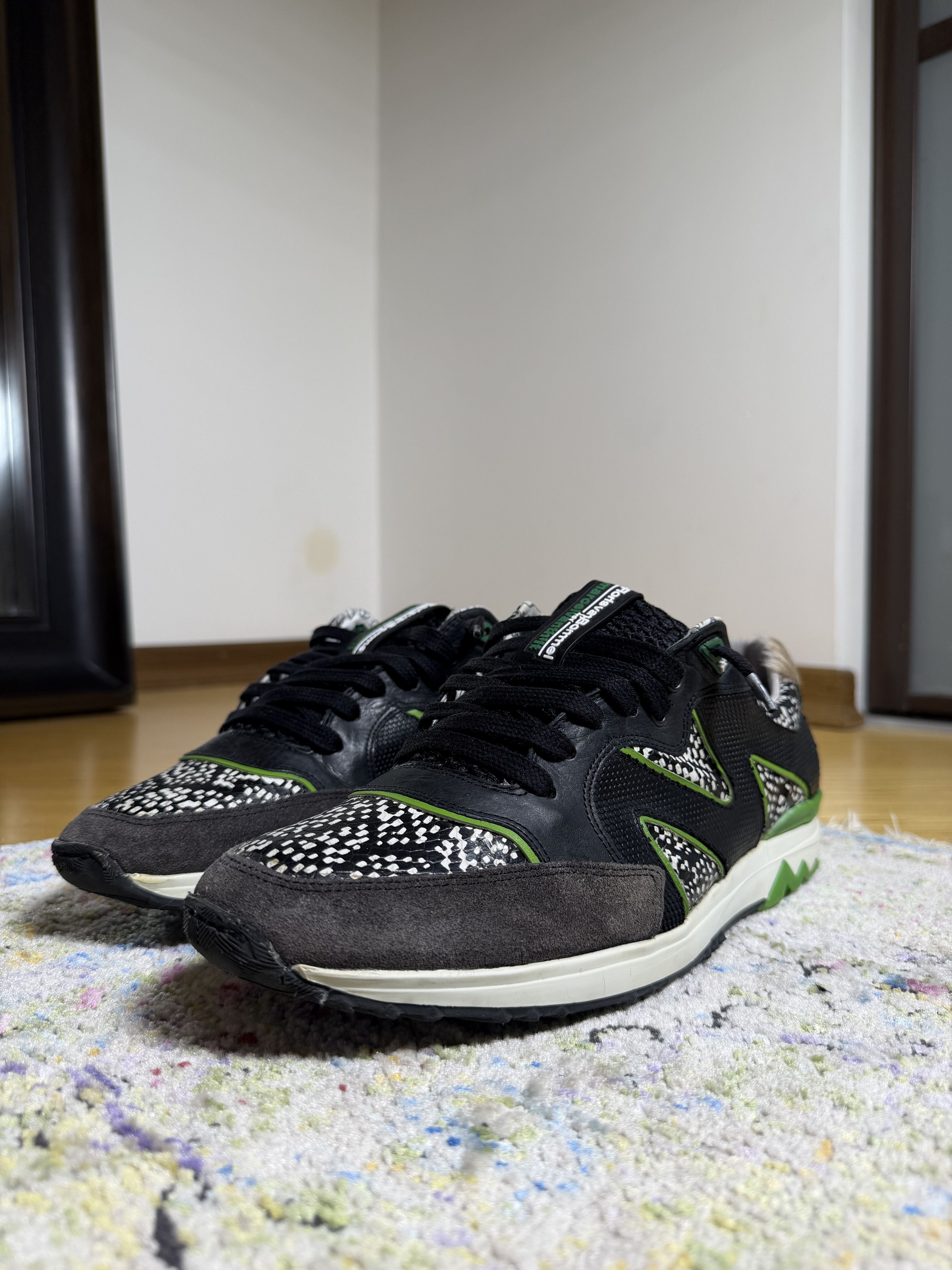 Floris van Bommel Floris van Bommel for Marcel Vanthilt Pony Hair Sneakers Size US 10 / EU 43 - 2 Thumbnail