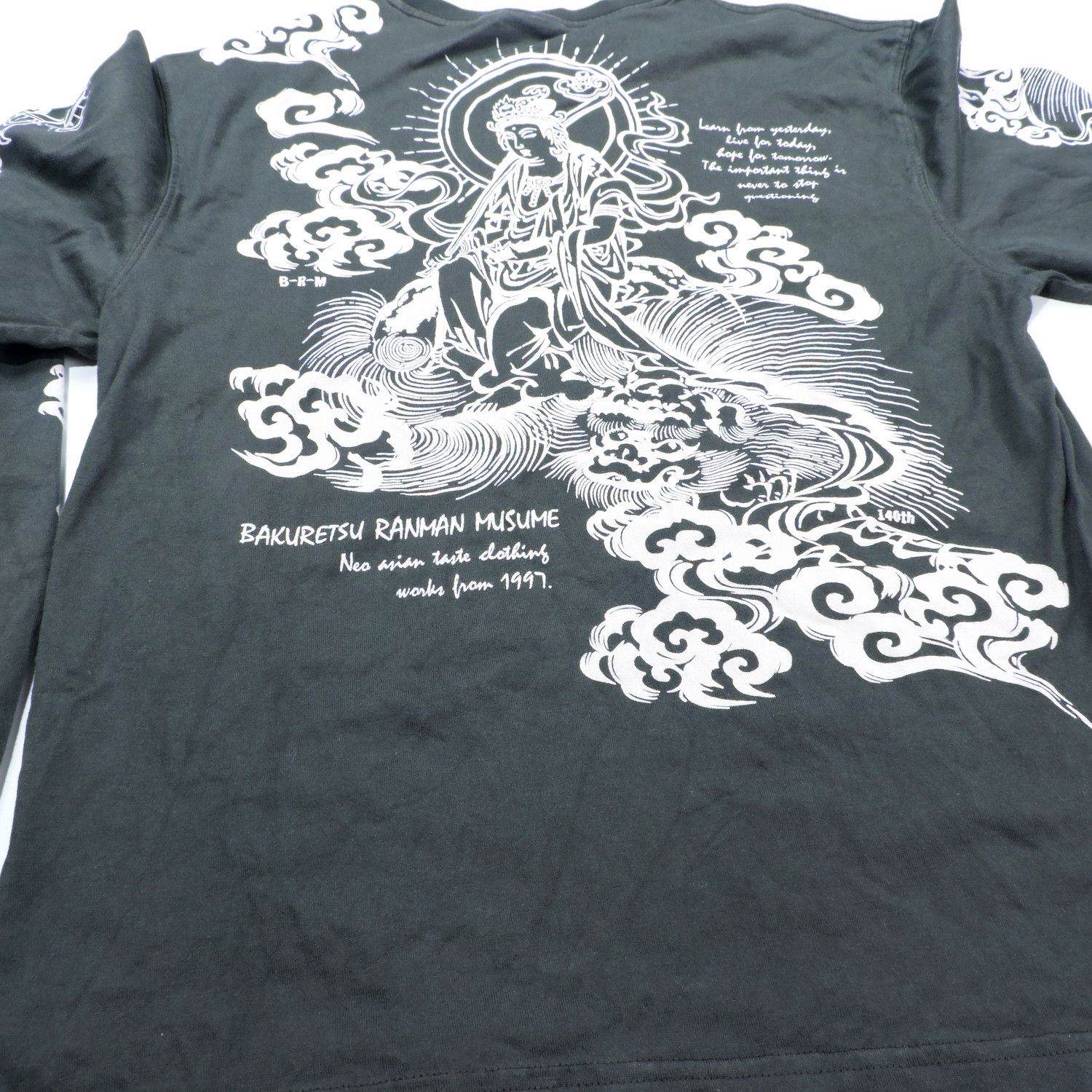 Tedman TED COMPANY BAKURETSU RANMAN JAPANESE BUDDHISTIC ART T-SHIRT Size US L / EU 52-54 / 3 - 12 Thumbnail