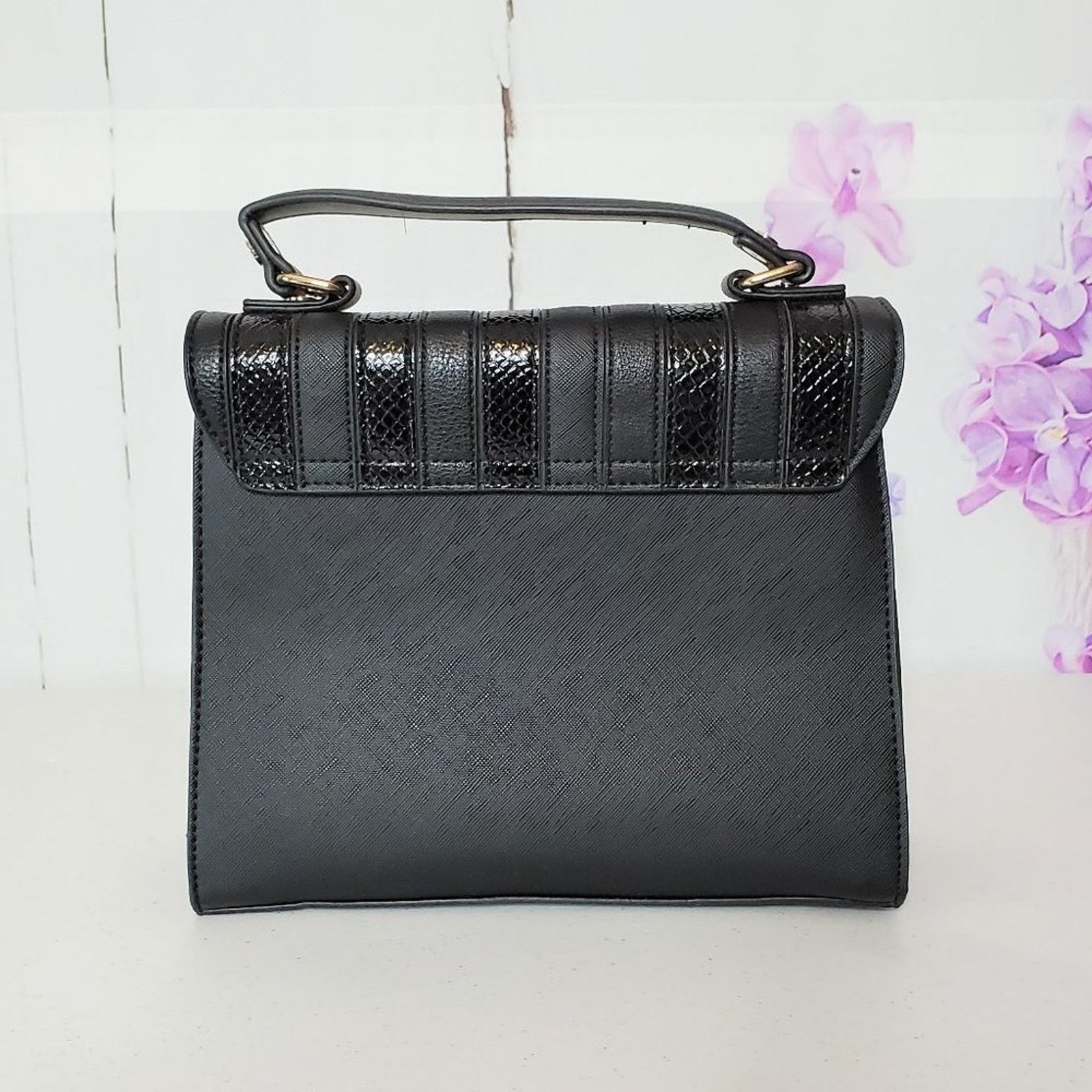 Dune London Dune London Embossed Patent Vegan Leather Crossbody Bag Size ONE SIZE - 2 Thumbnail