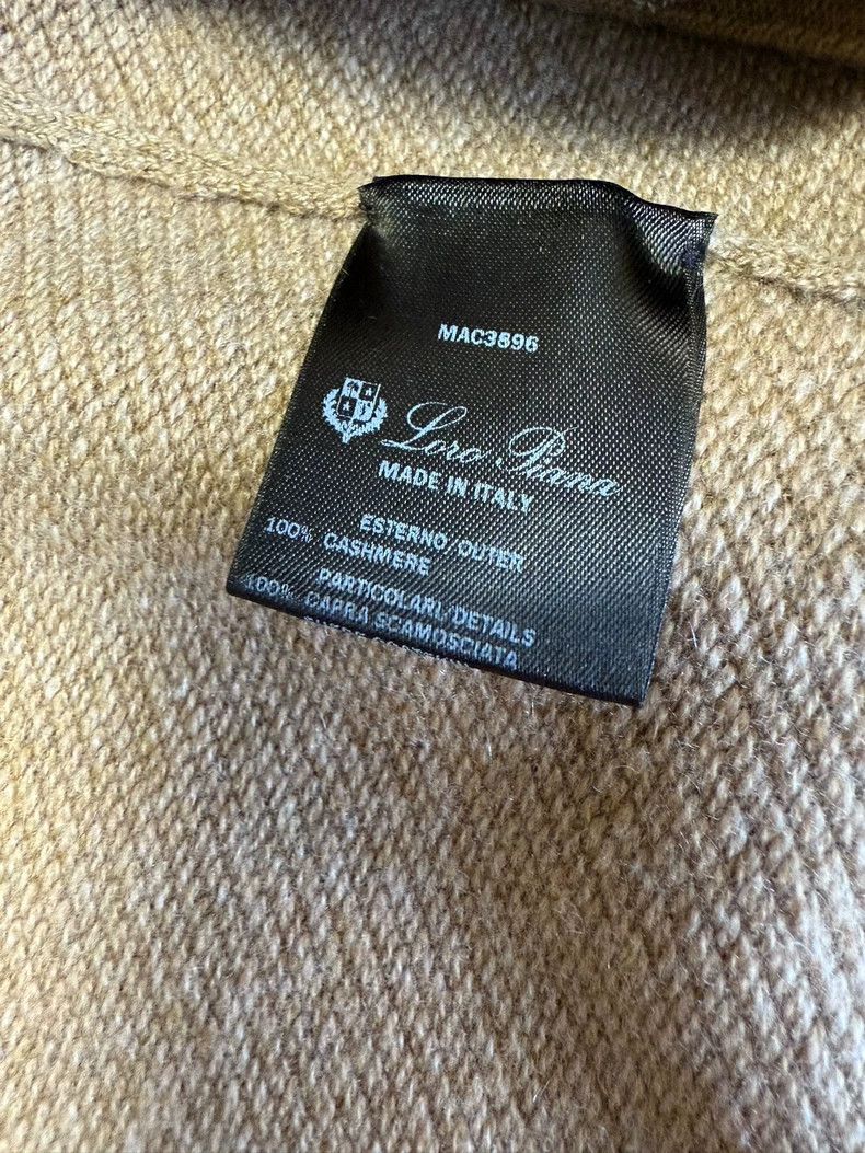 Loro Piana LORO PIANA Men's classic Roadster vintage coat in cashmere Size US M / EU 48-50 / 2 - 5 Thumbnail