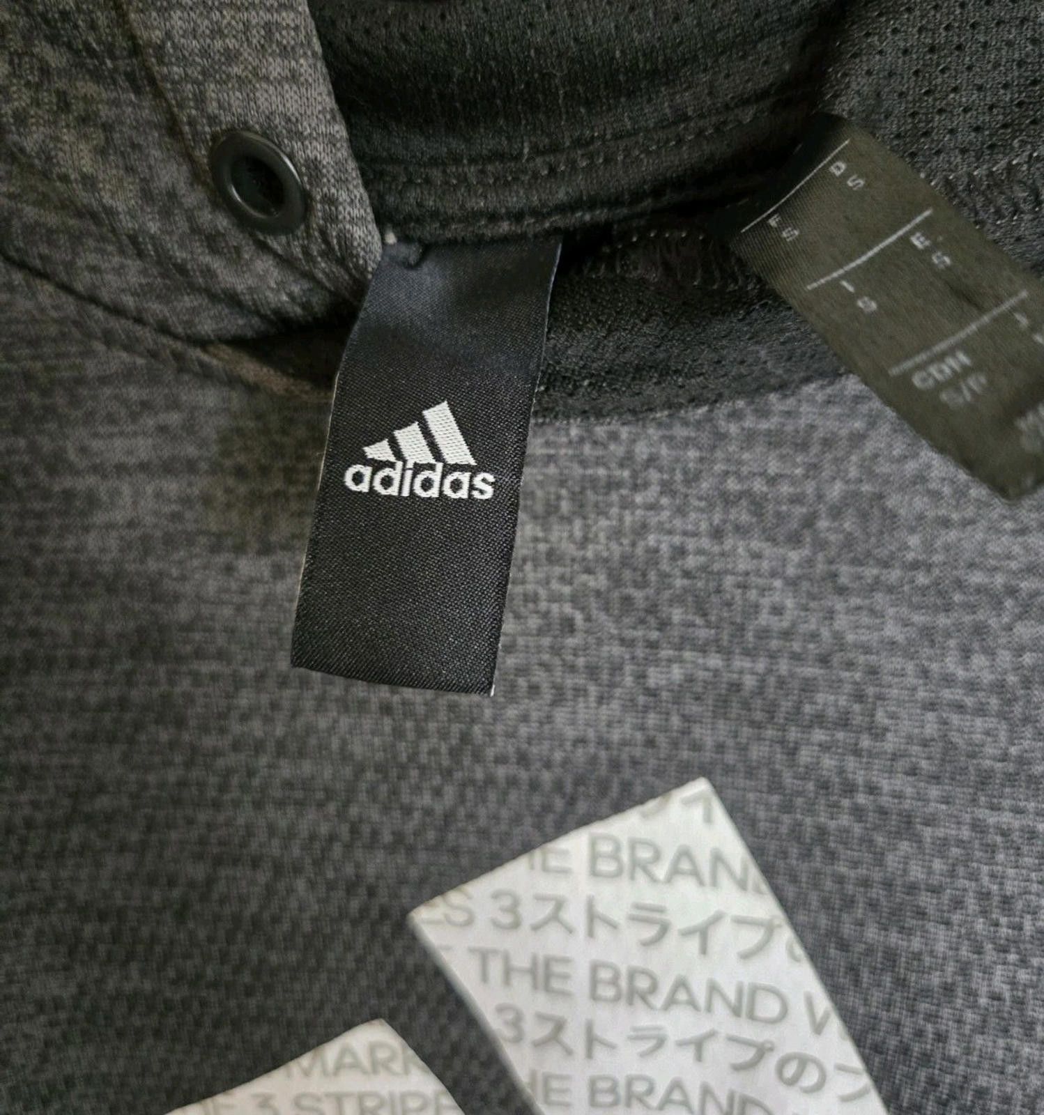 Adidas Adidas Mens Pullover Hoodie Climawarm Hood Sweatshirt Gray S Size US S / EU 44-46 / 1 - 9 Thumbnail