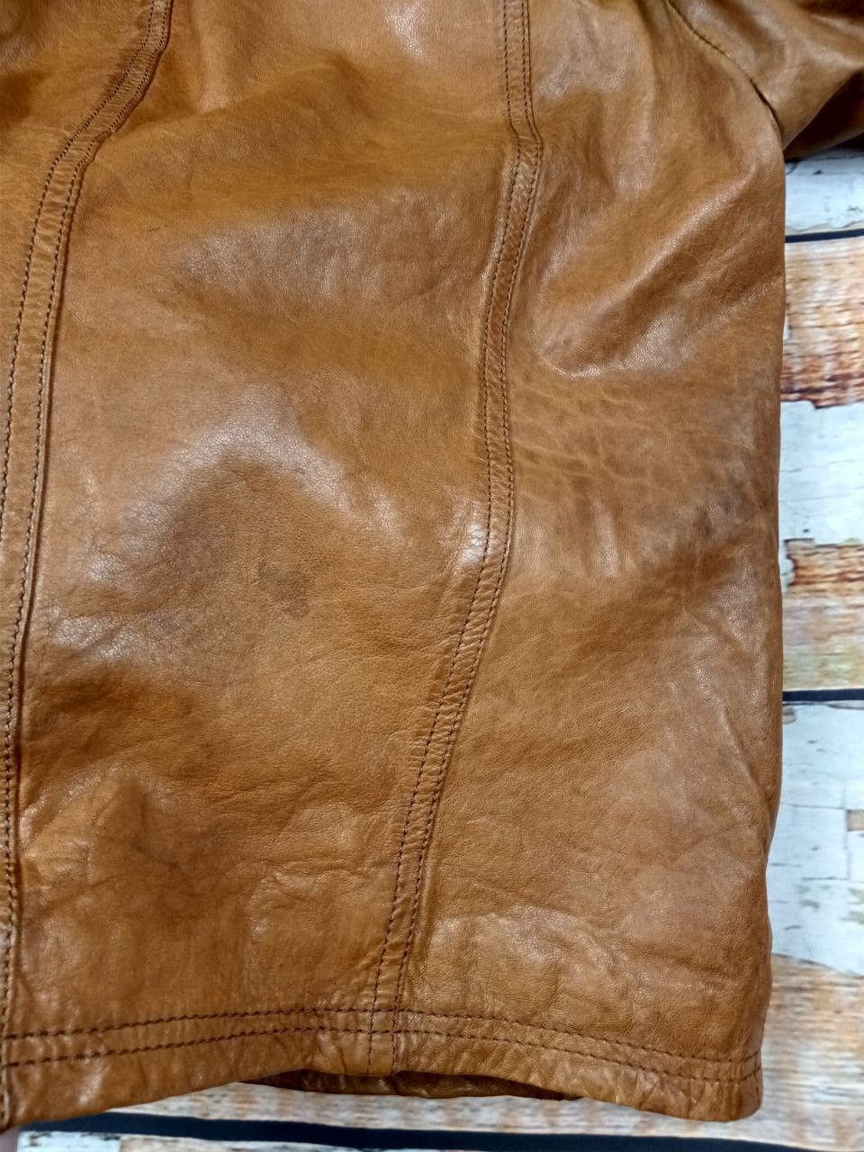 Other Gipsy Mens Leather Jacket Size US XL / EU 56 / 4 - 13 Thumbnail