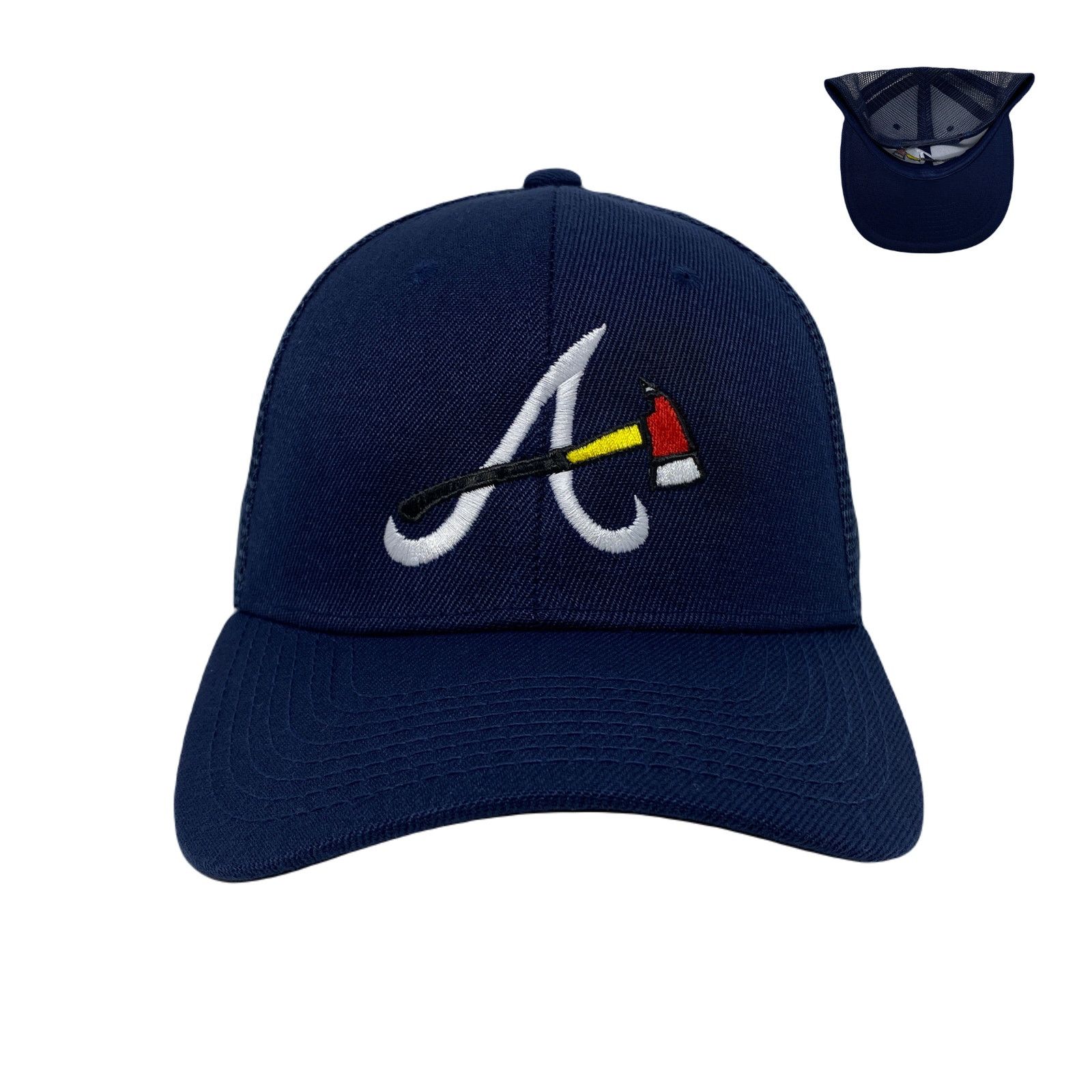 Other Atlanta Axe Trucker Hat in Navy Blue Size ONE SIZE - 1 Thumbnail