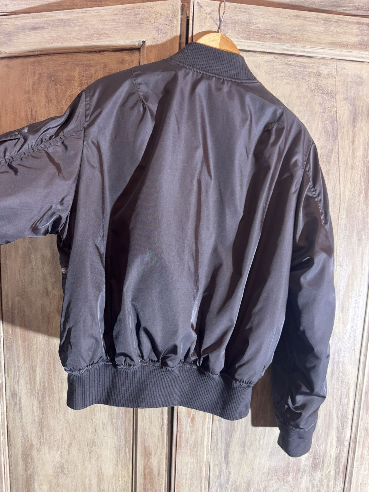Givenchy Givenchy by MMW fw22 46 men grey stin bomber jacket Size US S / EU 44-46 / 1 - 19 Thumbnail
