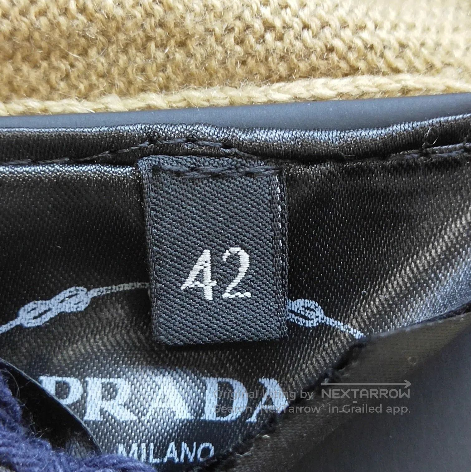 Prada Prada Cashmere Turtleneck Sweater in Beige . Size L / US 10 / IT 46 - 7 Thumbnail