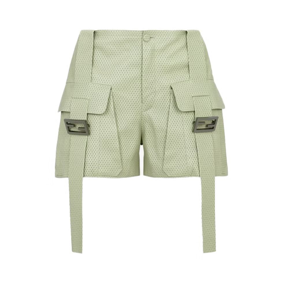 o1loc1c0824 Shorts in Green