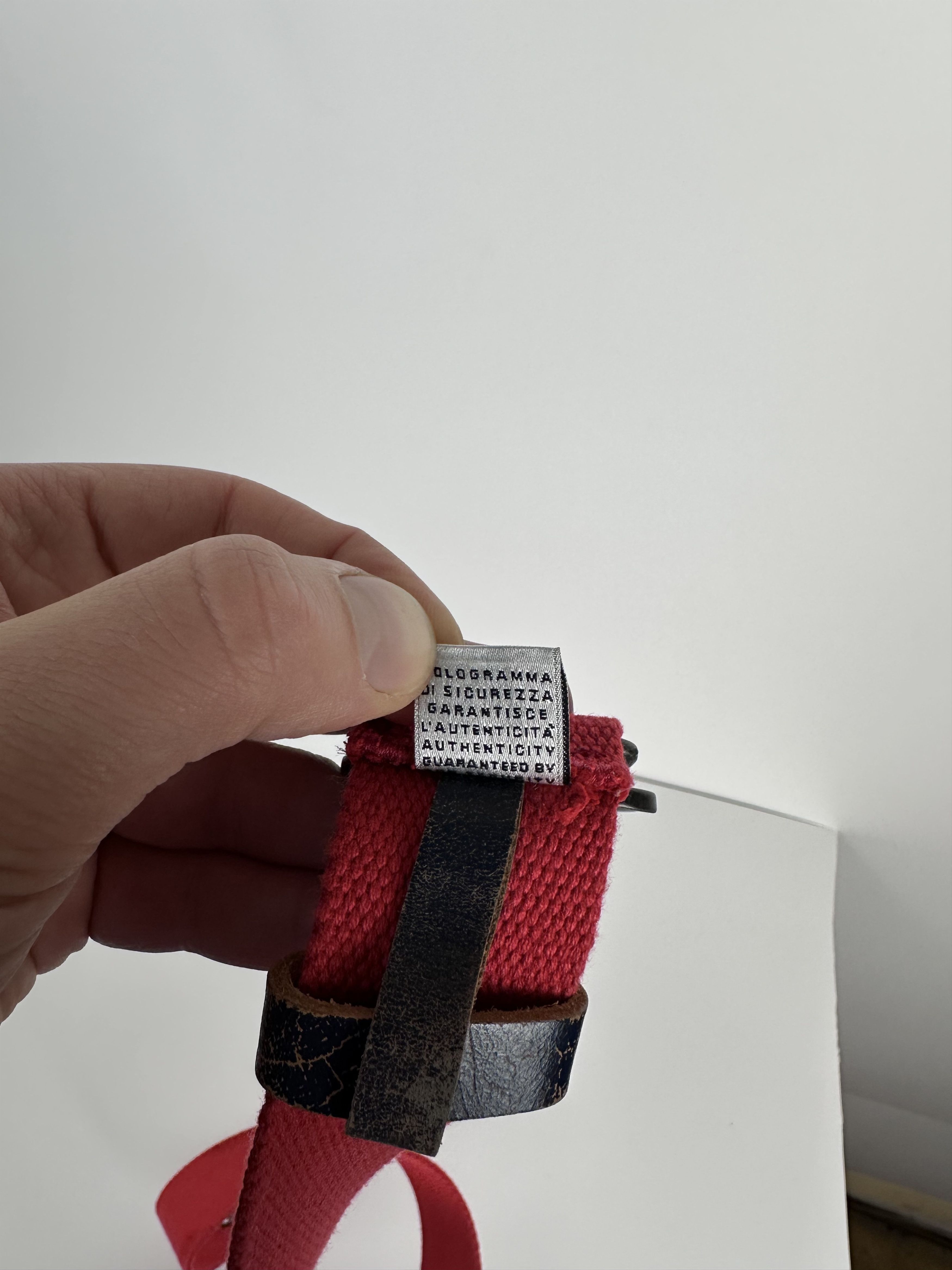 Dolce & Gabbana × Grailed Dolce Gabbana Vintage Logo Metal Belt RED BLUE Size ONE SIZE - 7 Thumbnail