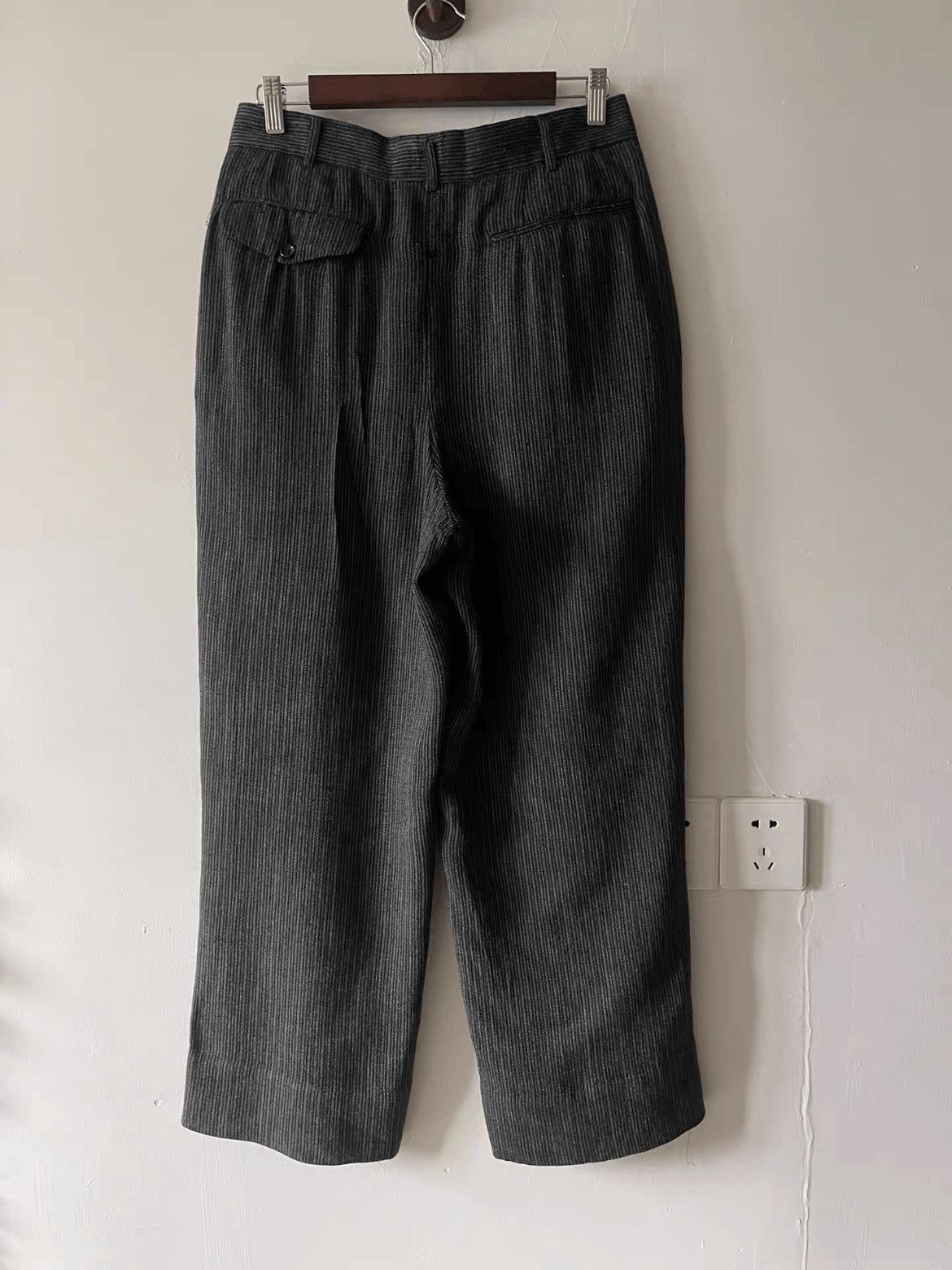 Comme des Garcons Homme Plus Sz M Comme Des Garcons Homme Plus 90S Stripe Trousers-2508 Size US 30 / EU 46 - 6 Thumbnail
