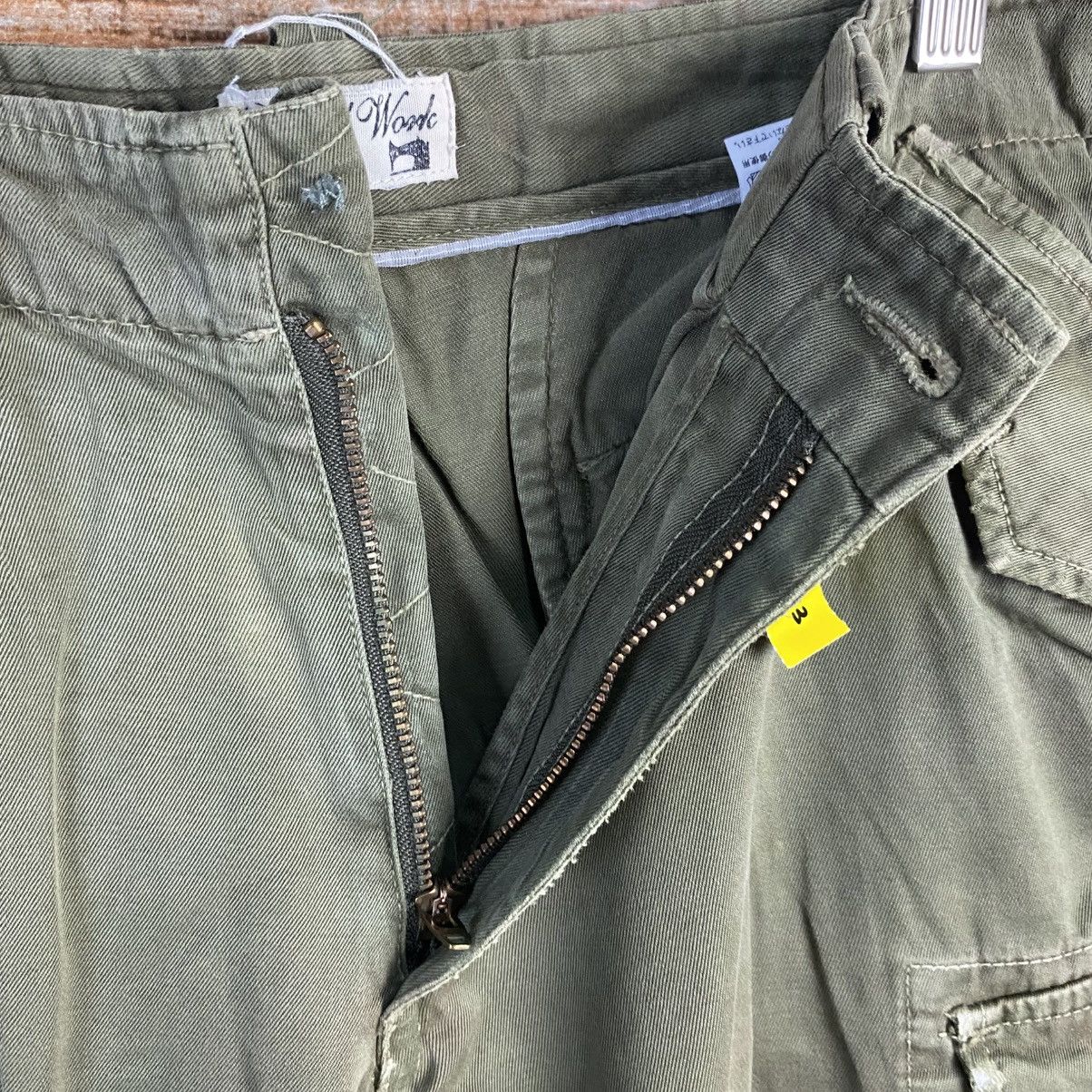 Global Work DL Global Work Green Cargo Multipocket Pants #C973 Size US 30 / EU 46 - 14 Thumbnail