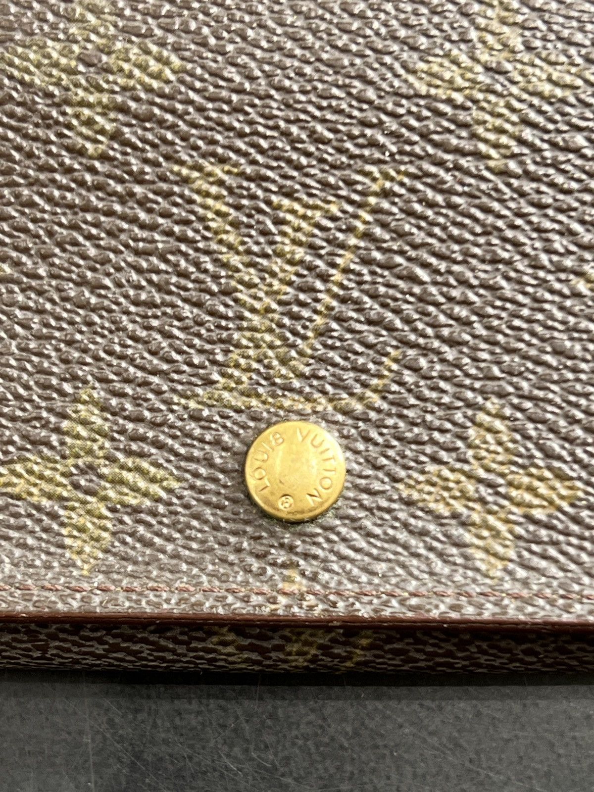 Louis Vuitton × Vintage Louis Vuitton Monogram Long Button Wallet Size ONE SIZE - 3 Thumbnail
