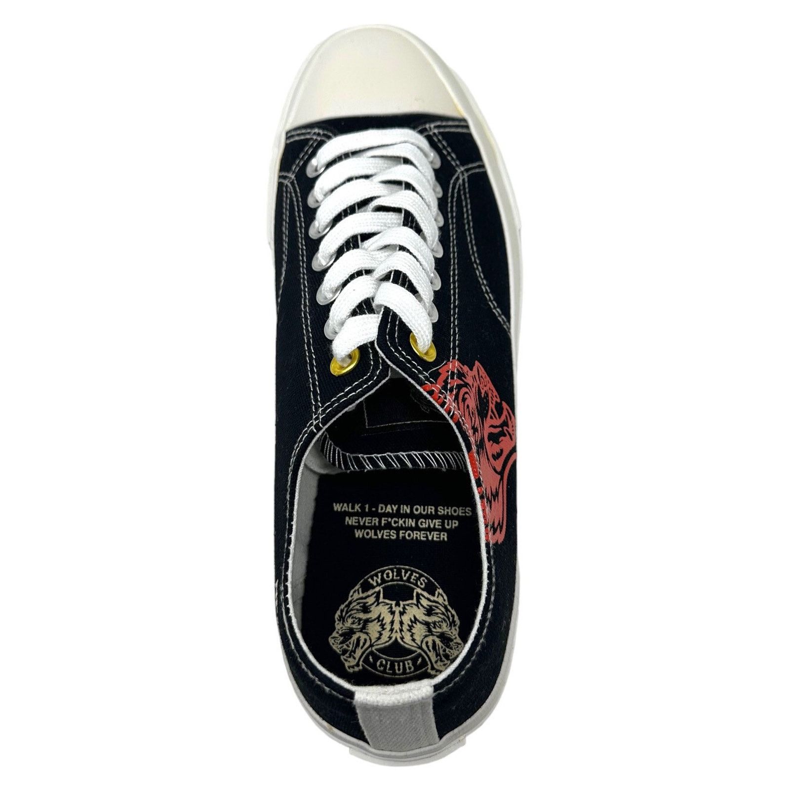 Darc Sport Darc Sport Low Top Shoes W1-DIOS Wolves Forever NFGU Size US 10.5 / EU 43-44 - 3 Thumbnail