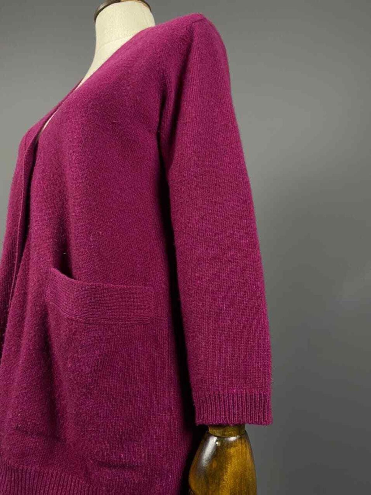 Aspesi Aspesi Pink 70% Wool 30% Cashmere Cardigan Sweater Size M Size M / US 6-8 / IT 42-44 - 5 Thumbnail