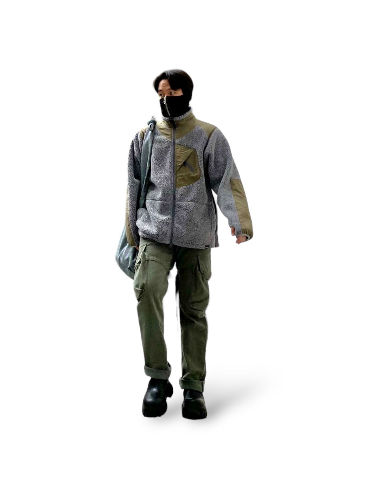 F/CE Grey Polartec Fleece Size US L / EU 52-54 / 3 - 4 Thumbnail