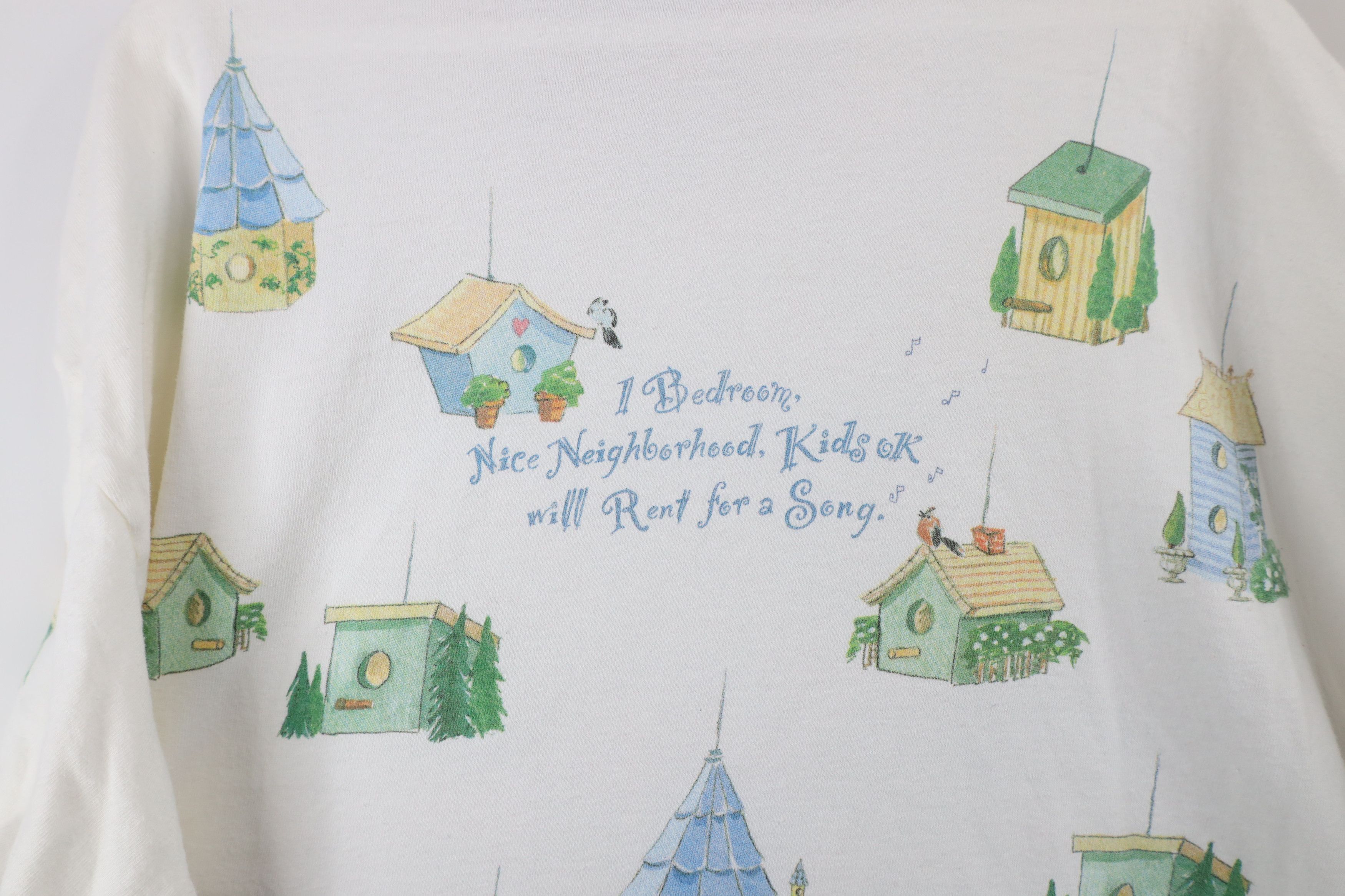 Vintage Vintage 90s Streetwear Birdhouse All Over Print T-Shirt USA Size XL / US 12-14 / IT 48-50 - 11 Thumbnail