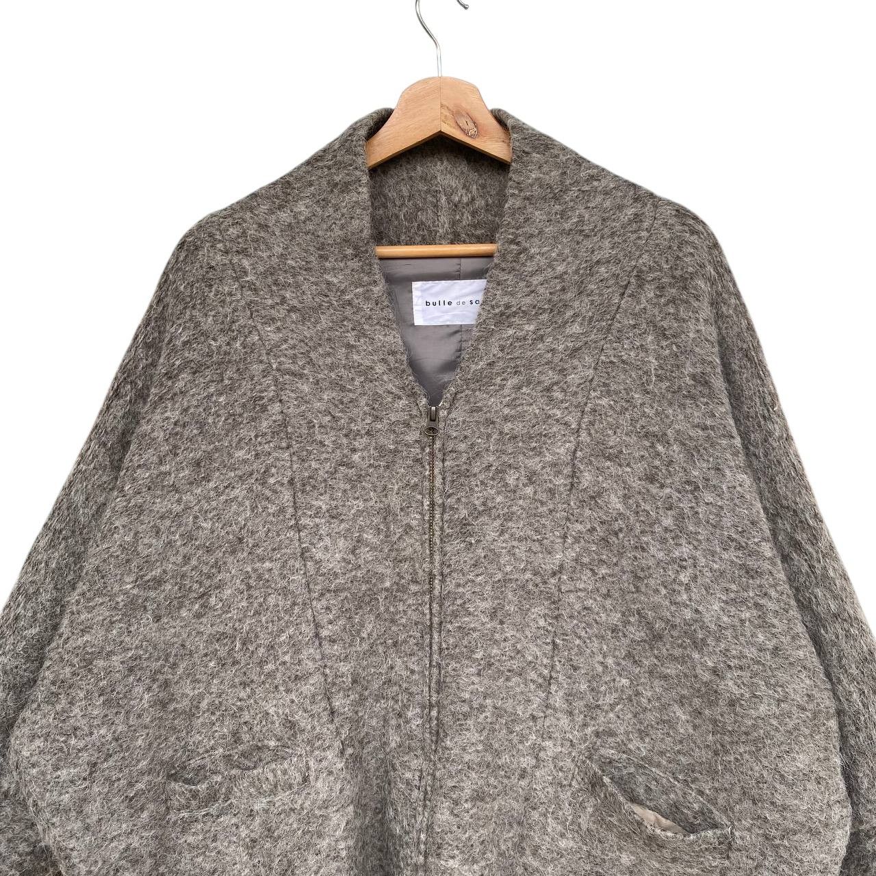 Japanese Brand MOHAIR BULLE DE SAVON JAPAN TORTOISE BAGGY JACKET Size M / US 6-8 / IT 42-44 - 2 Thumbnail