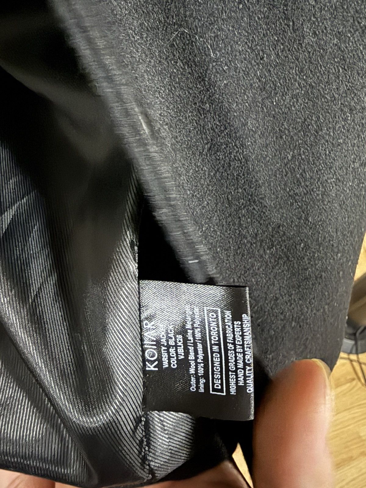 Kollar Clothing Kollar Varsity Jacket-SS 2021 Size US M / EU 48-50 / 2 - 4 Thumbnail