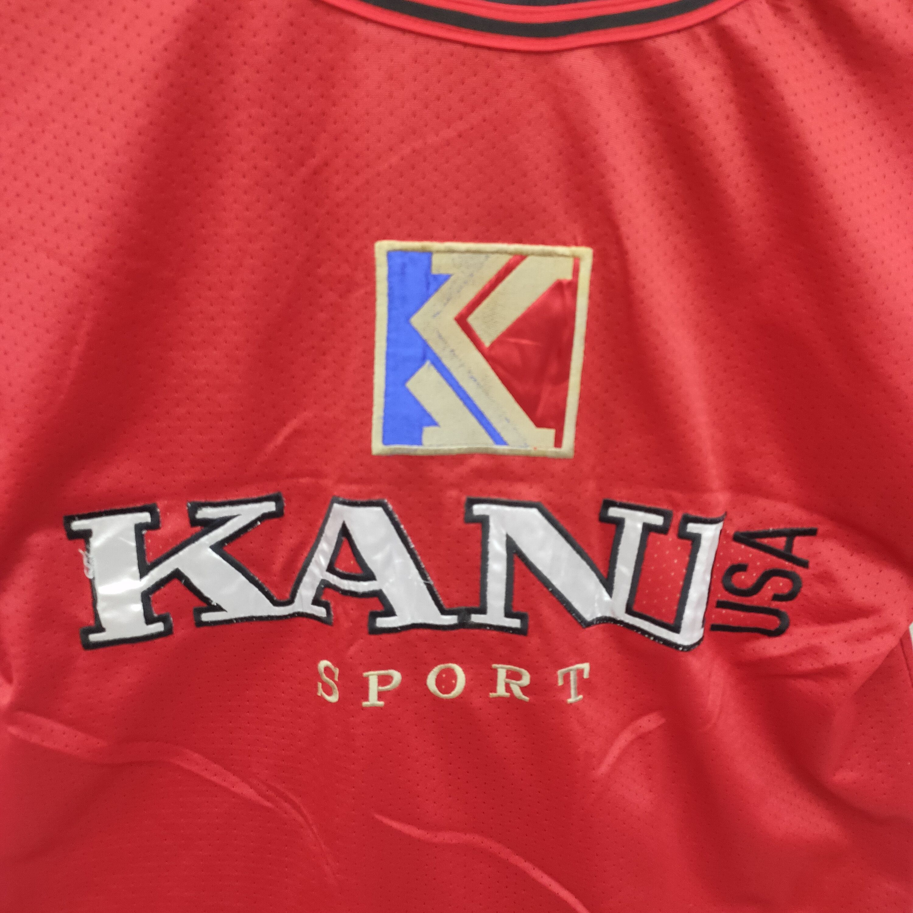 Karl Kani × Vintage 90s Kani Sport USA Jersey Medium Vintage Karl Kani Hip Hop Size US M / EU 48-50 / 2 - 8 Thumbnail