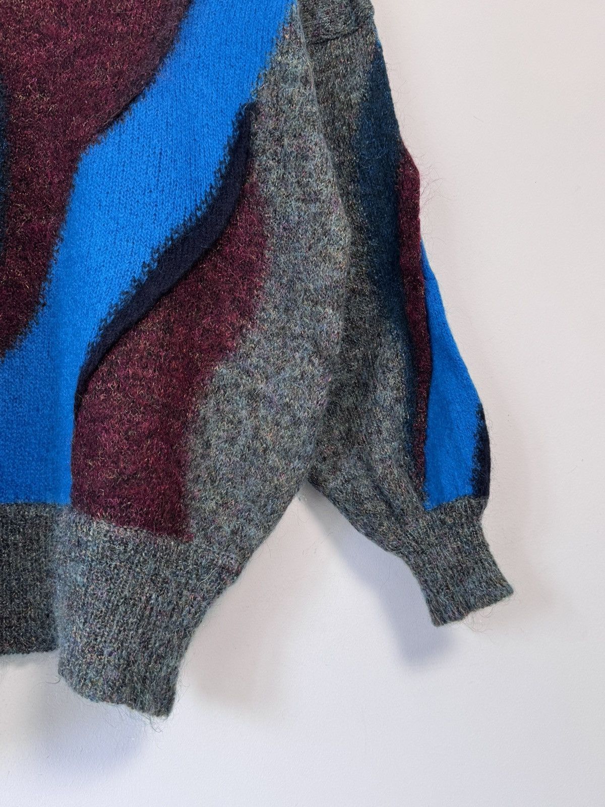 Escada Vintage Mohair Sweater Unique Escada Sweater Circa 1980's Size S / US 4 / IT 40 - 4 Thumbnail